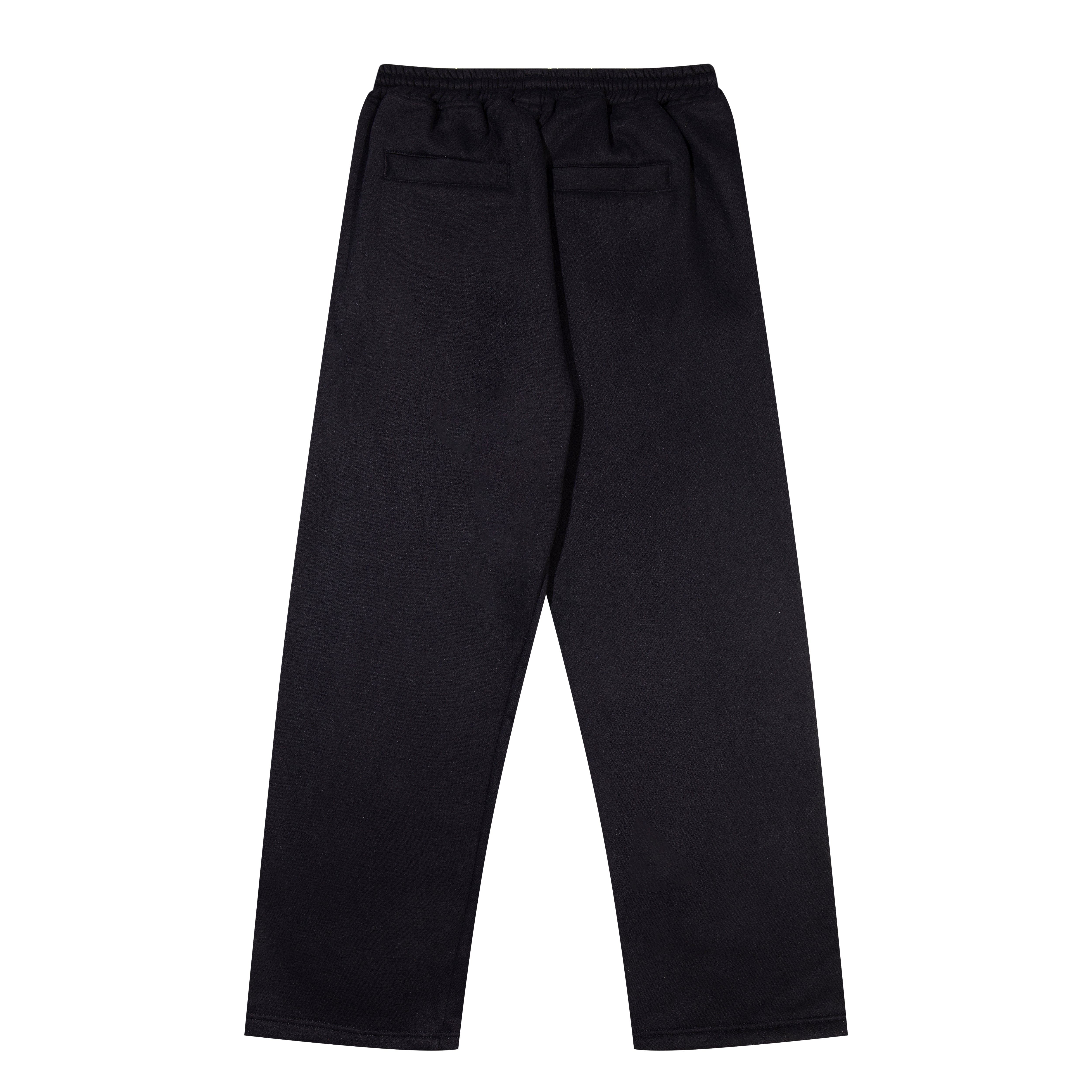 Monogram Essential Straight Leg Sweats Black