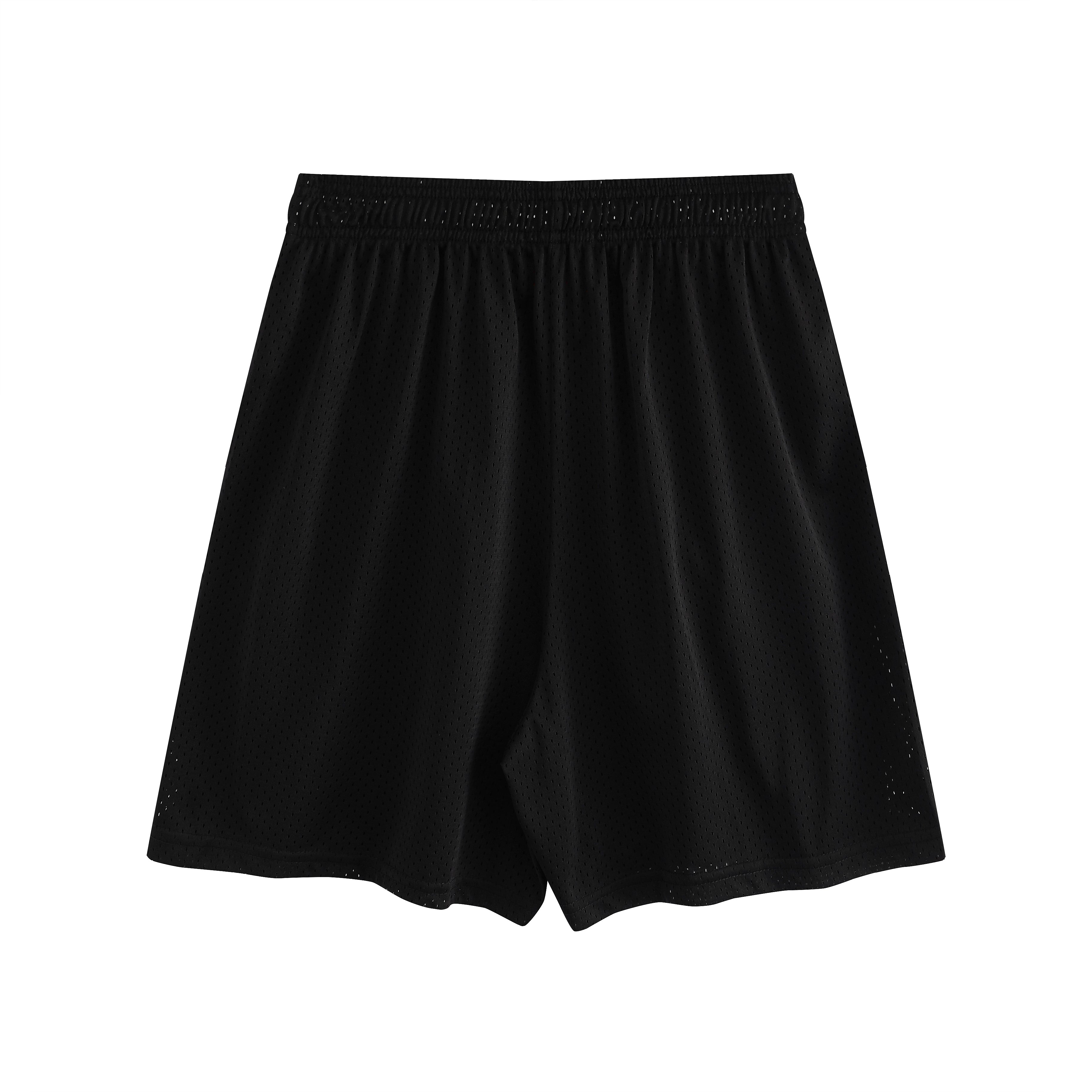 Monogram Sports Mesh Shorts - Black