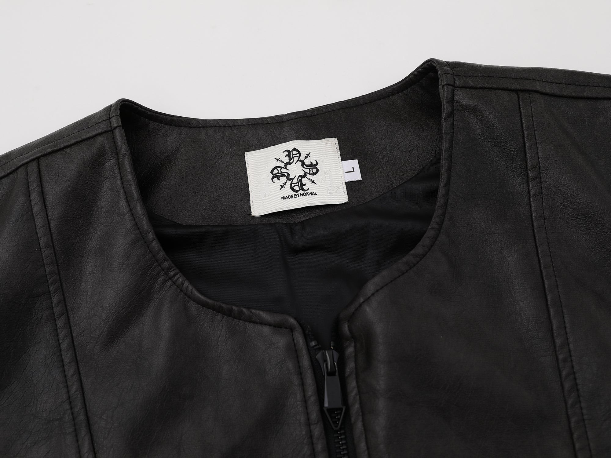 Leather vest