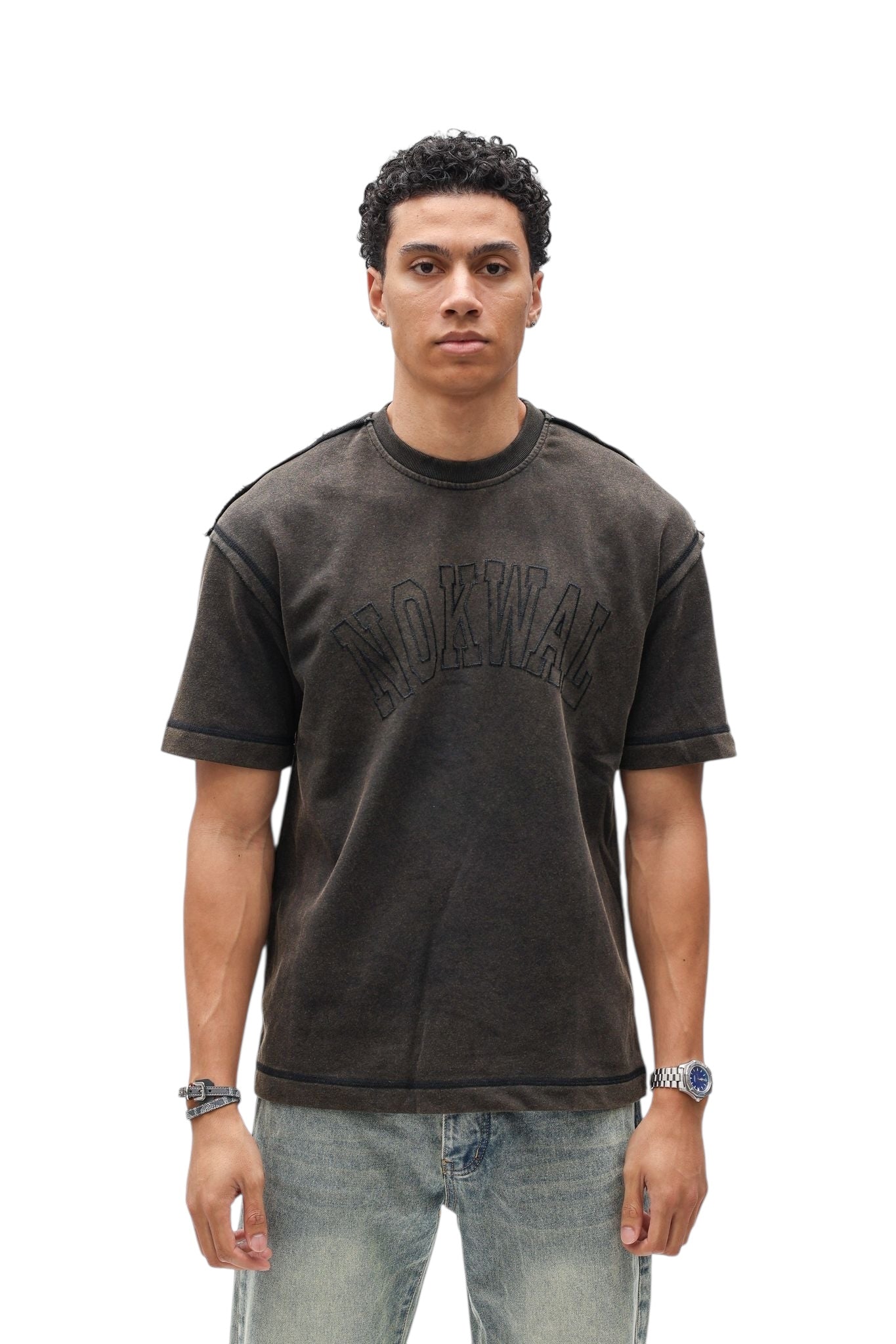 Bronze Varsity Nokwal Logo Tee