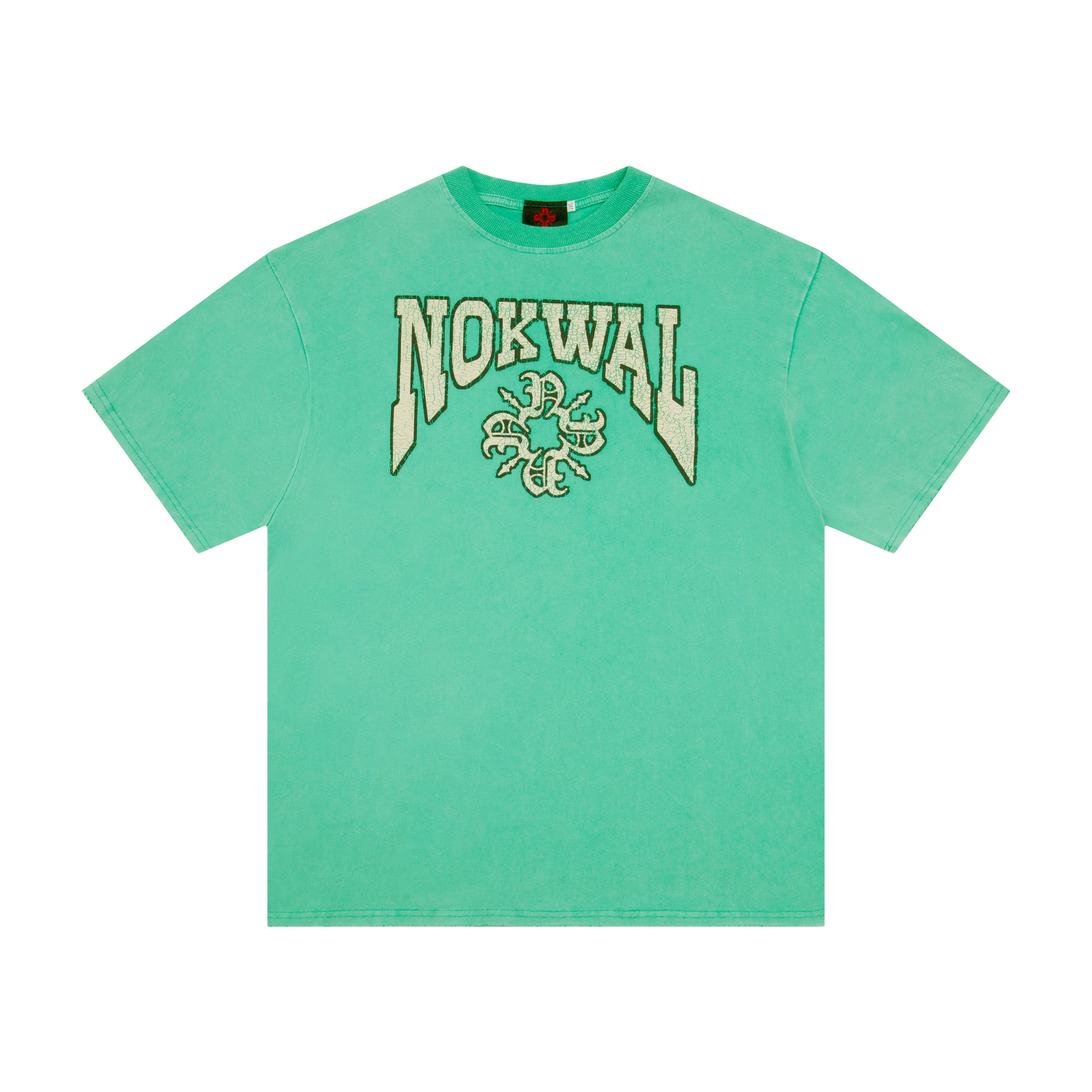 Vintage Cracked Nokwal Monogram T-Shirt