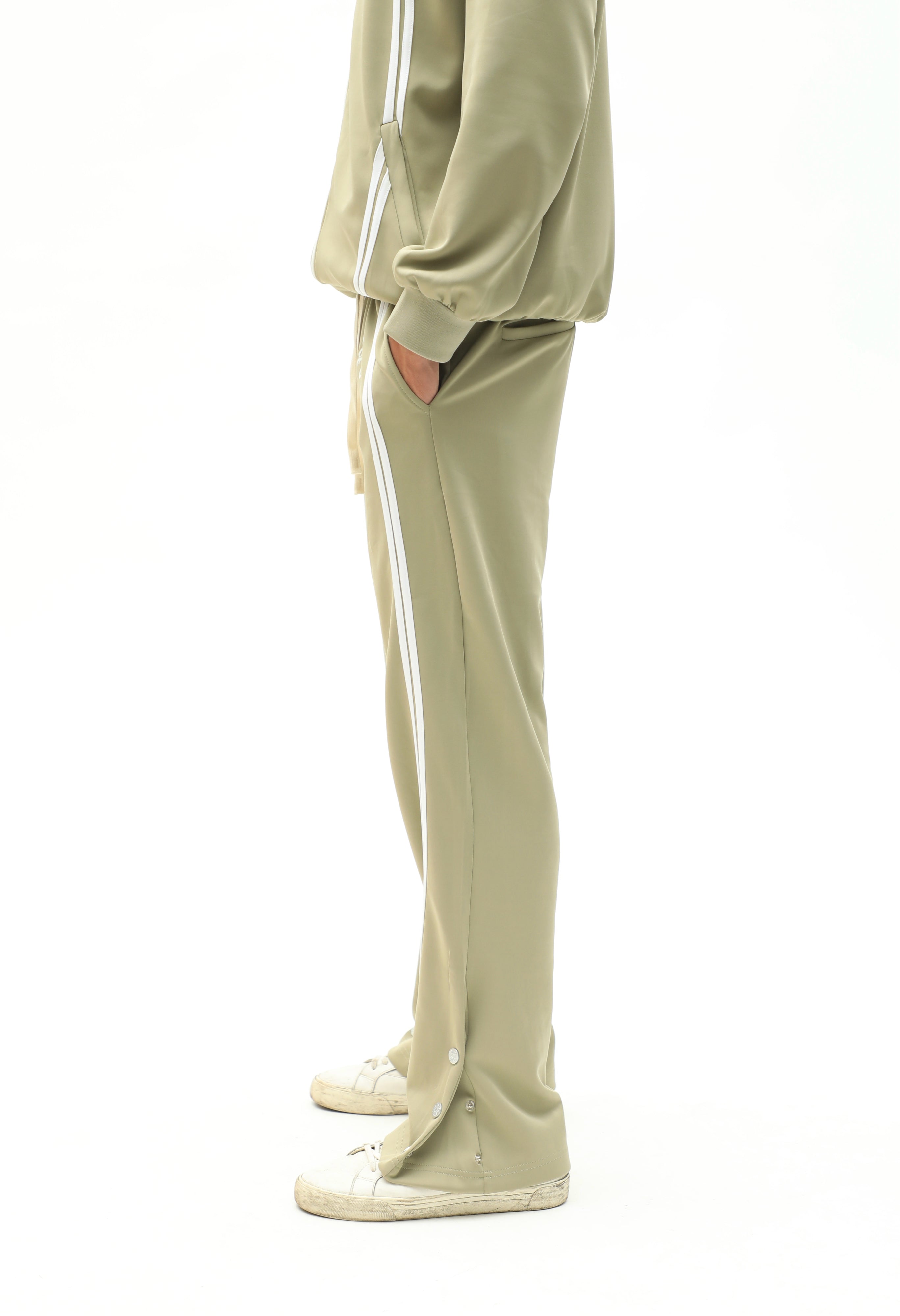 Sports Icon Tracksuit Pants Beige