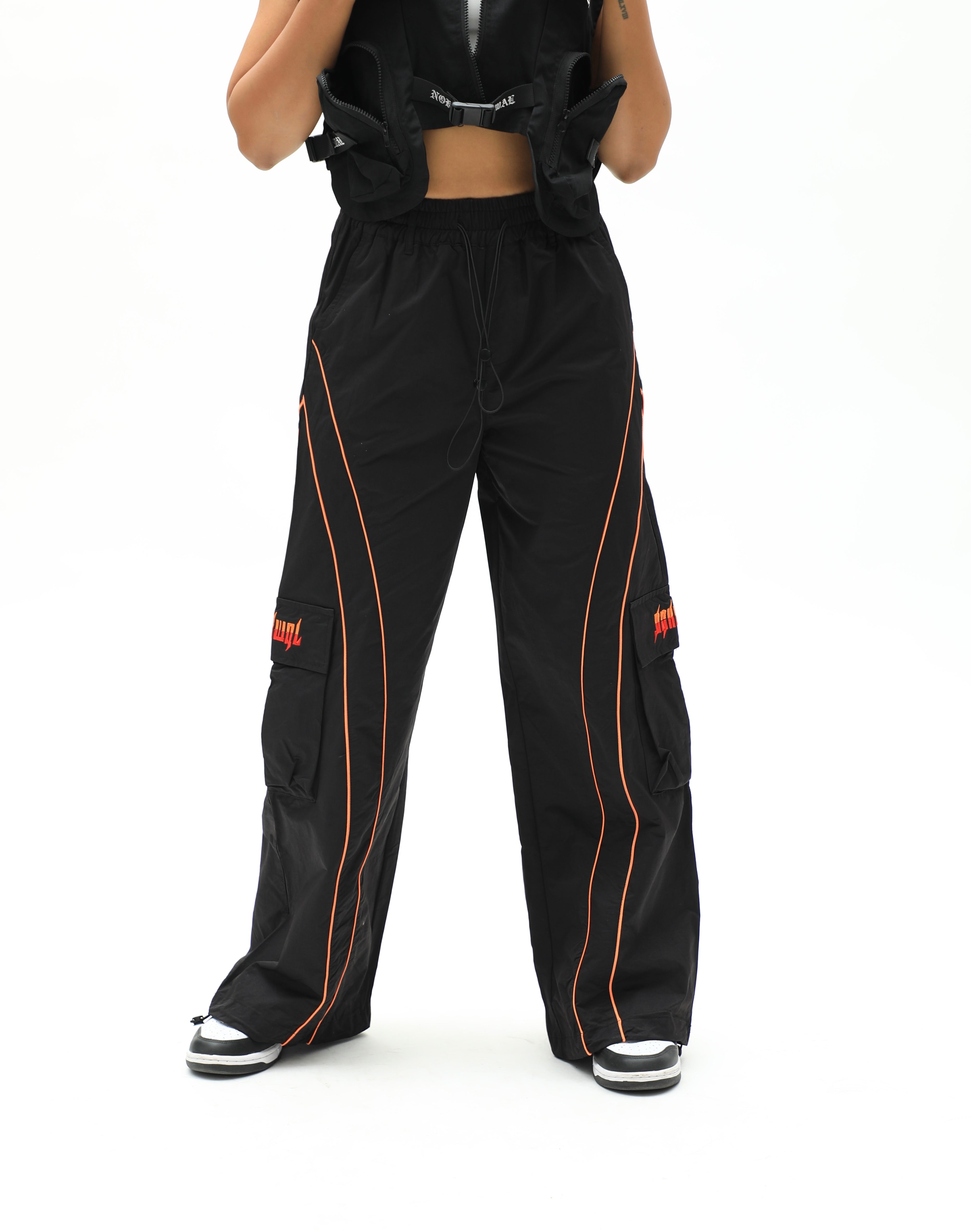 Unisex Baggy Cargo Sports Track Pants