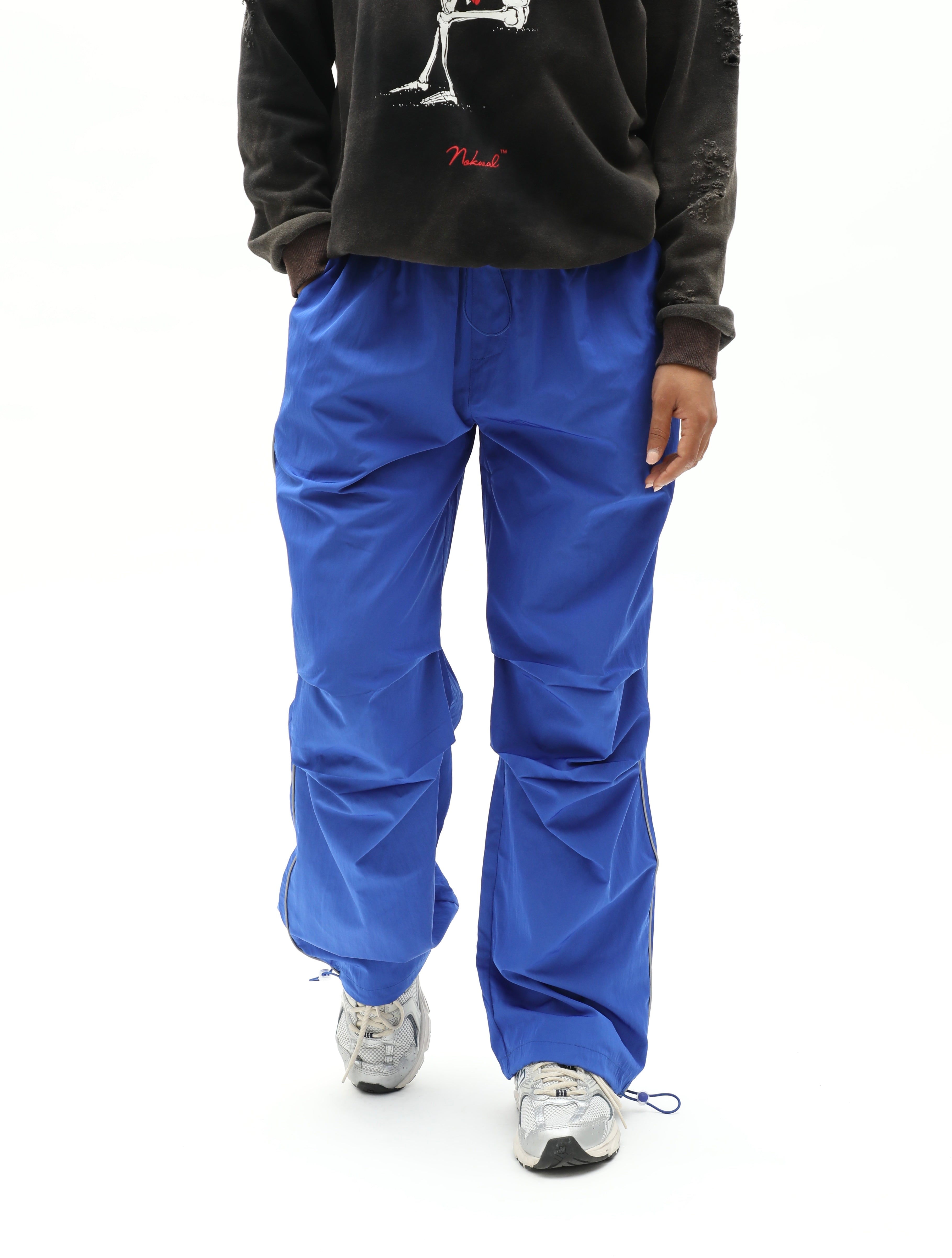 Parachute Baggy Pants Blue