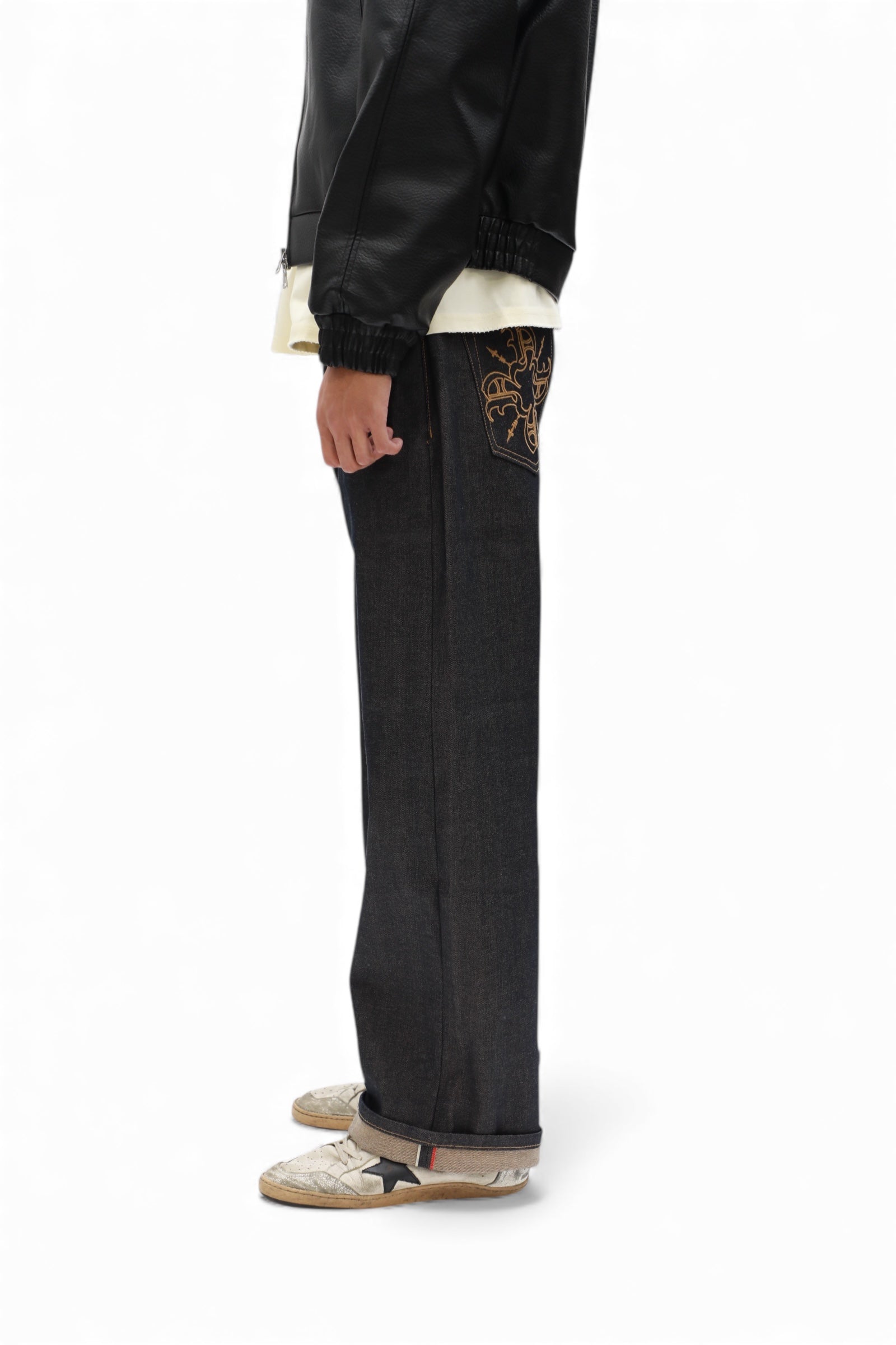 Japanese Selvedge Raw Denim Straight Leg