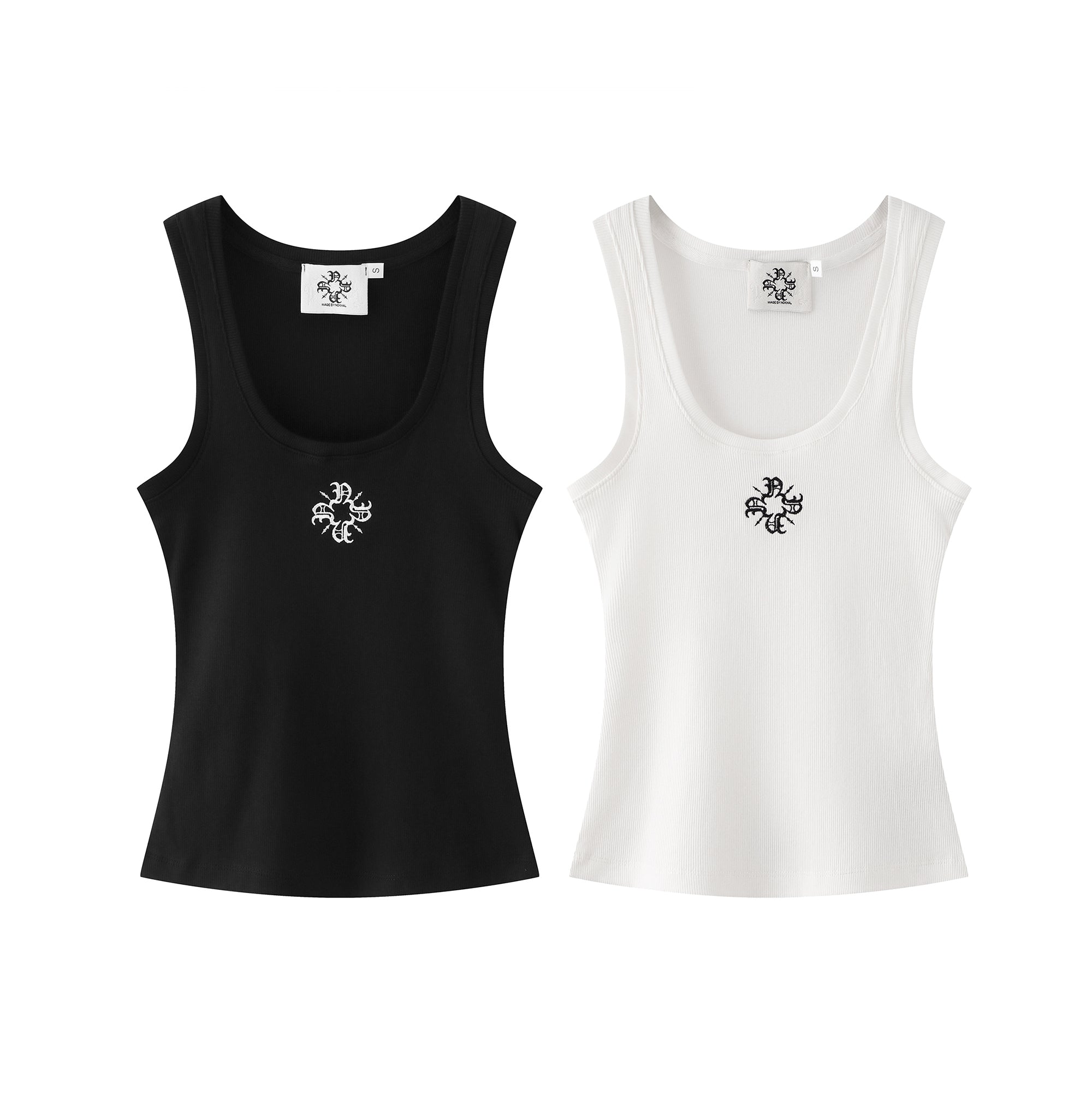 Women’s Quad-N Monogram Rib Tank