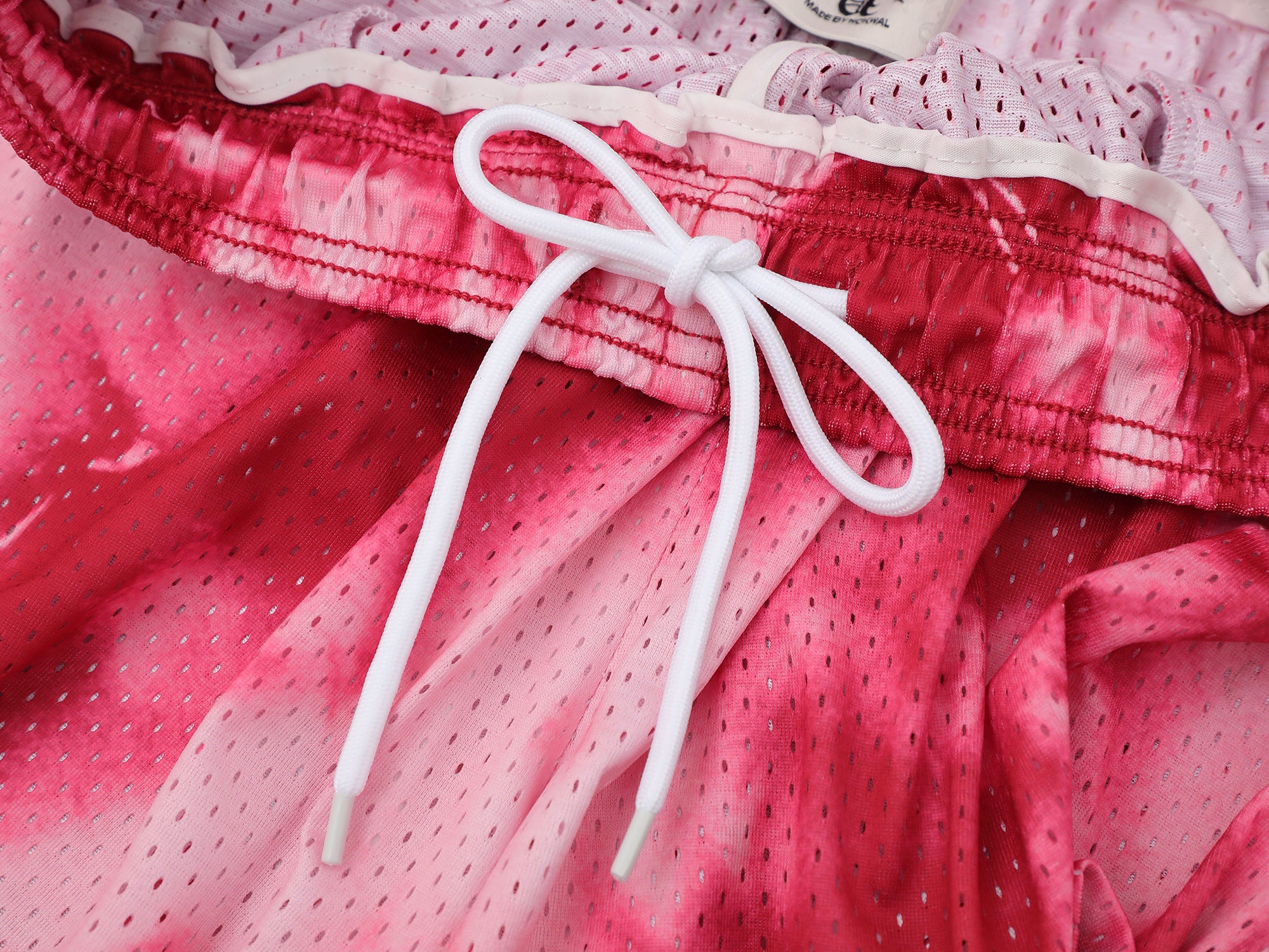 Shadow Red Dye Mesh Shorts