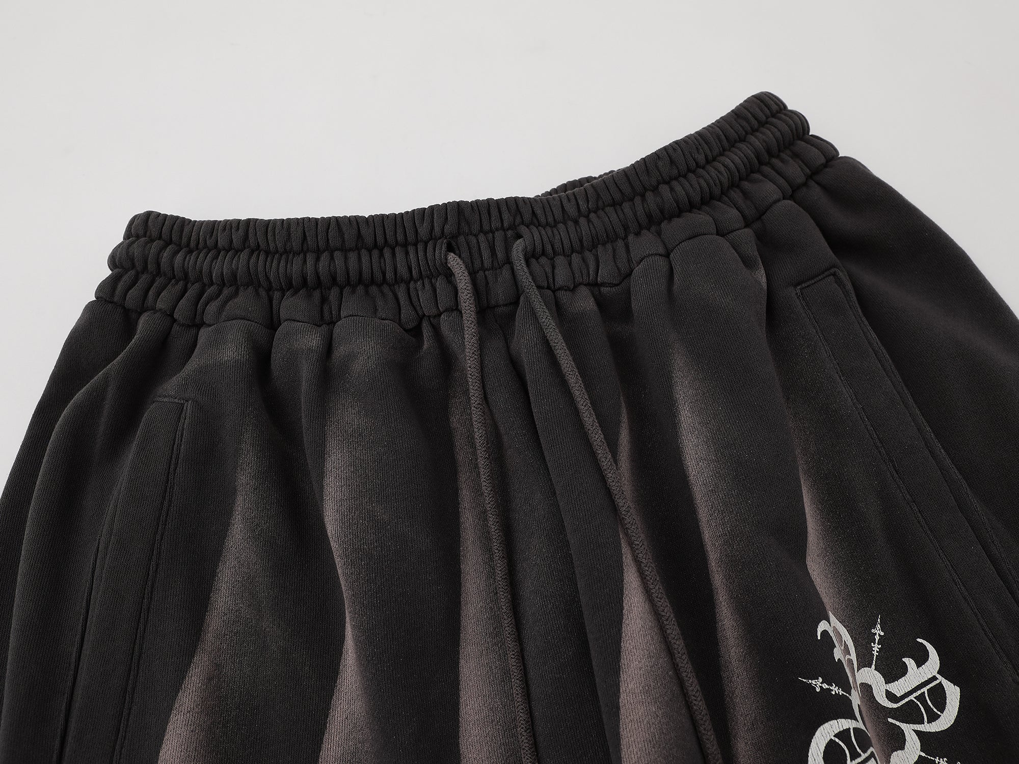 Midnight Baggy Sweats Black