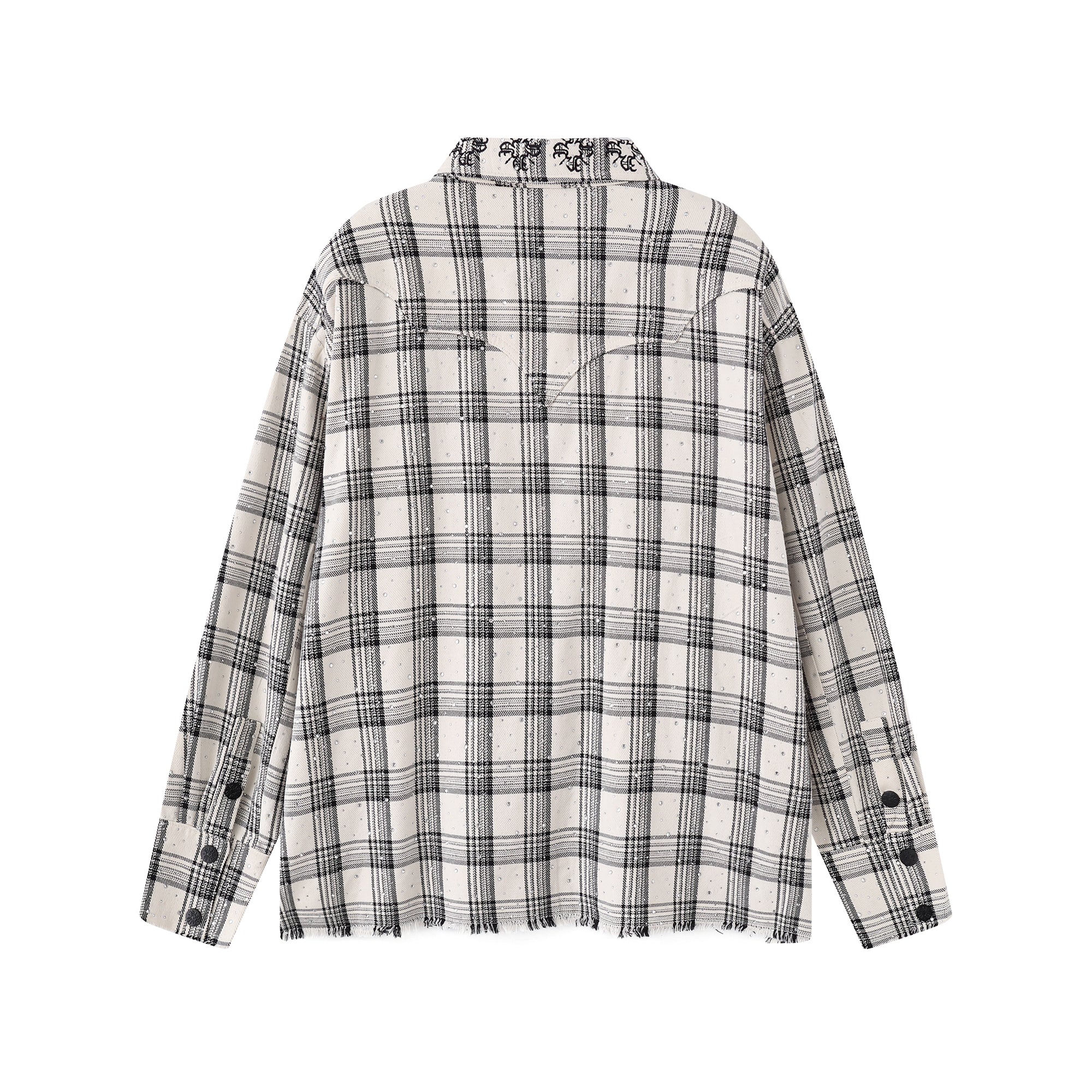 VIP Drilled Flannel White