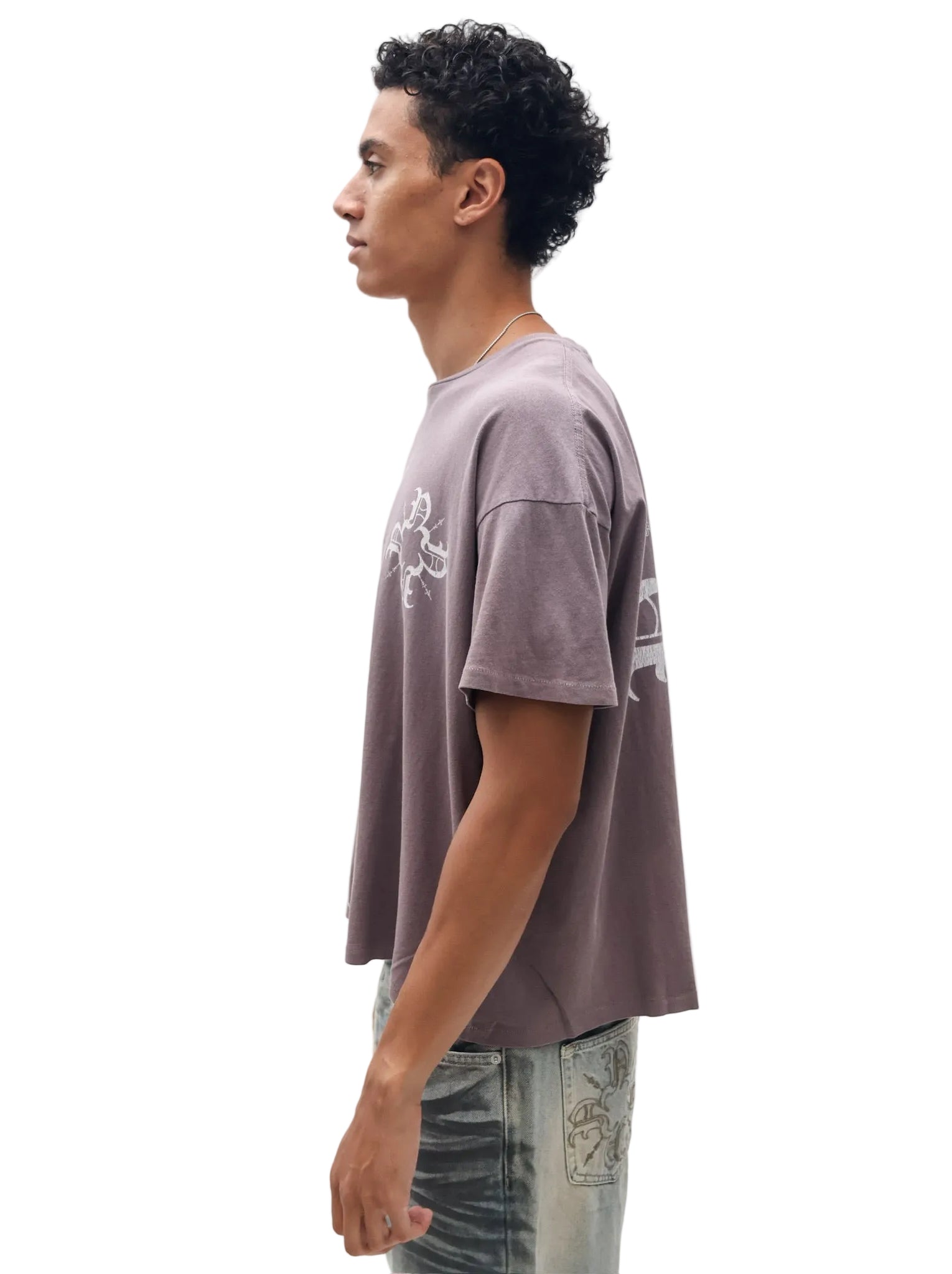NOKWAL Ash Drift Crop Tee