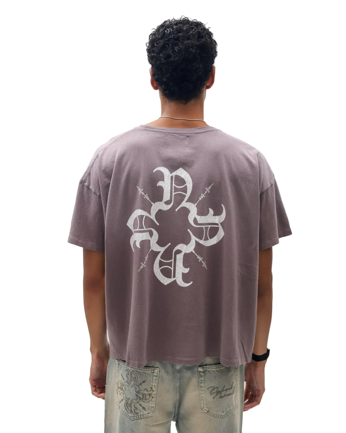 NOKWAL Ash Drift Crop Tee