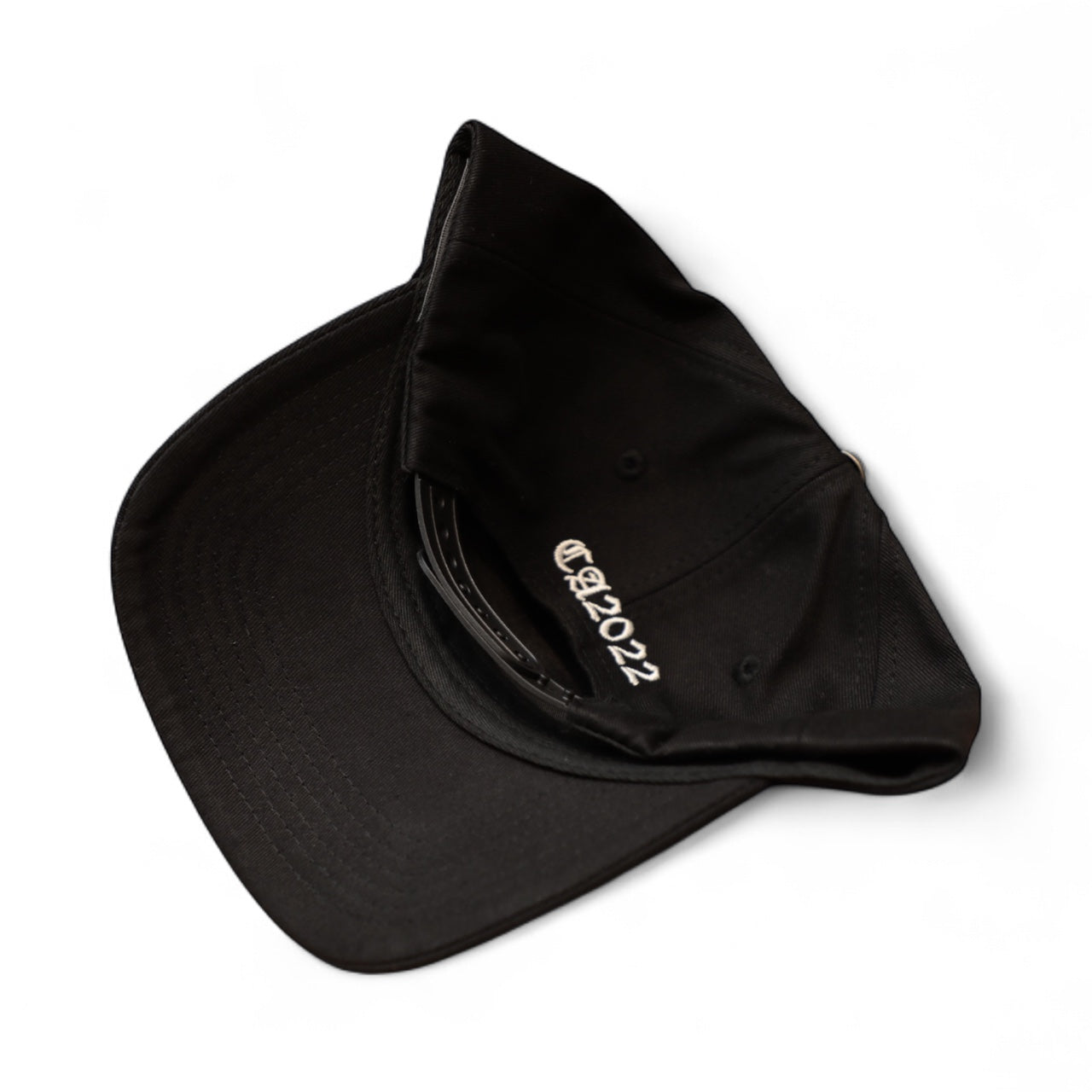 Black Rhinestone Monogram Trucker Hat