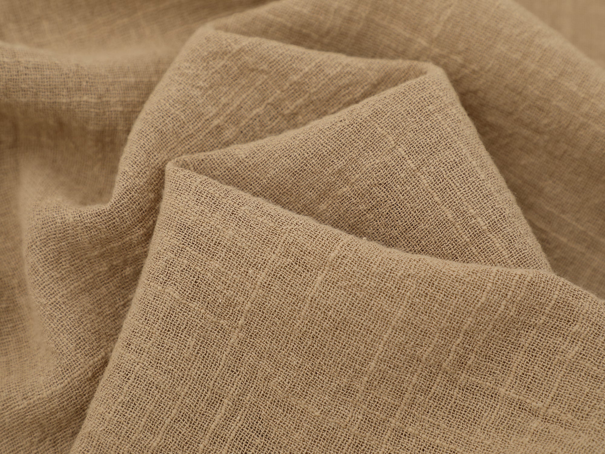 Nokwal Tailored Lenin Shirt- Sand