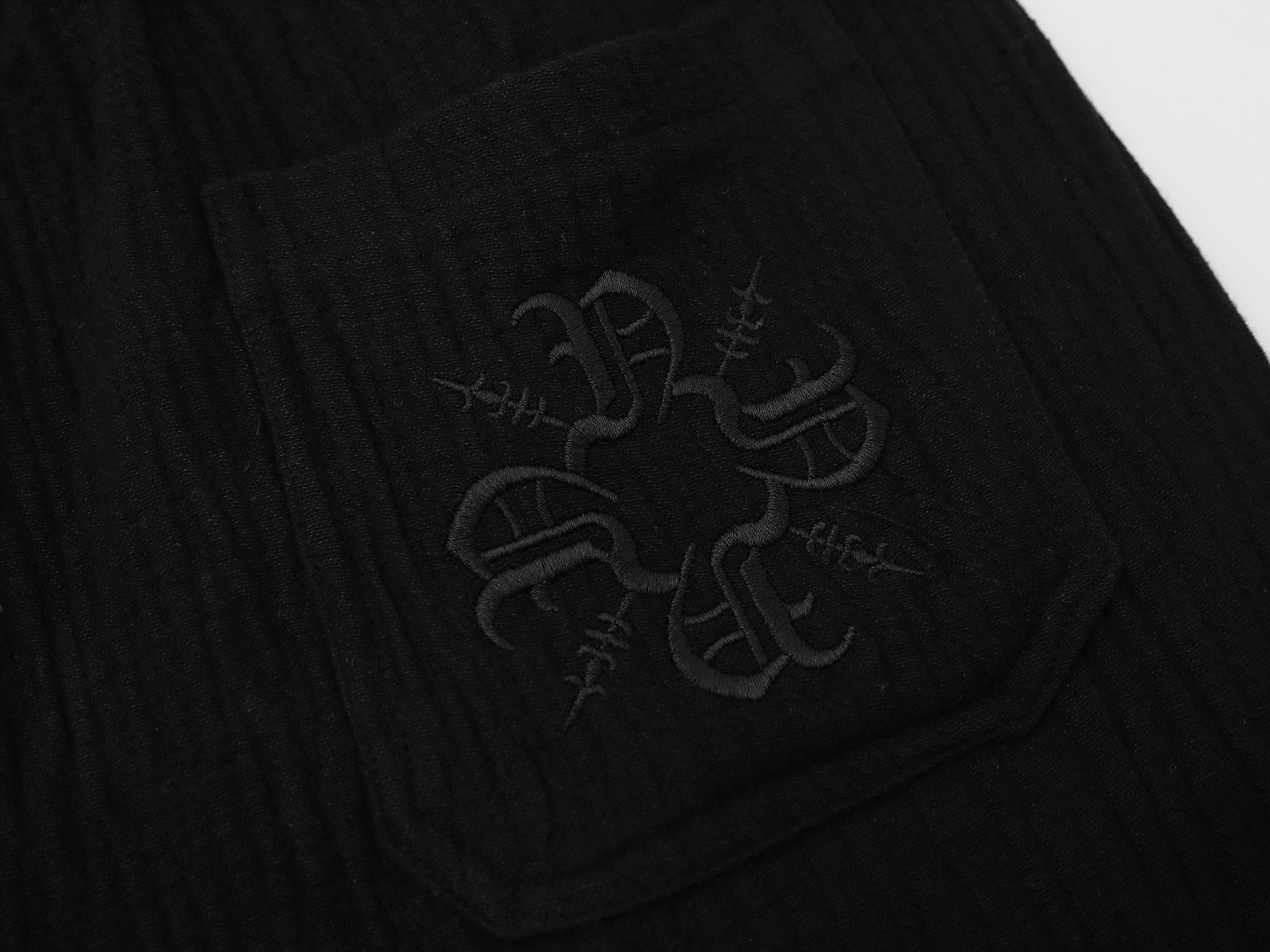 Flow Texture Pants- Black