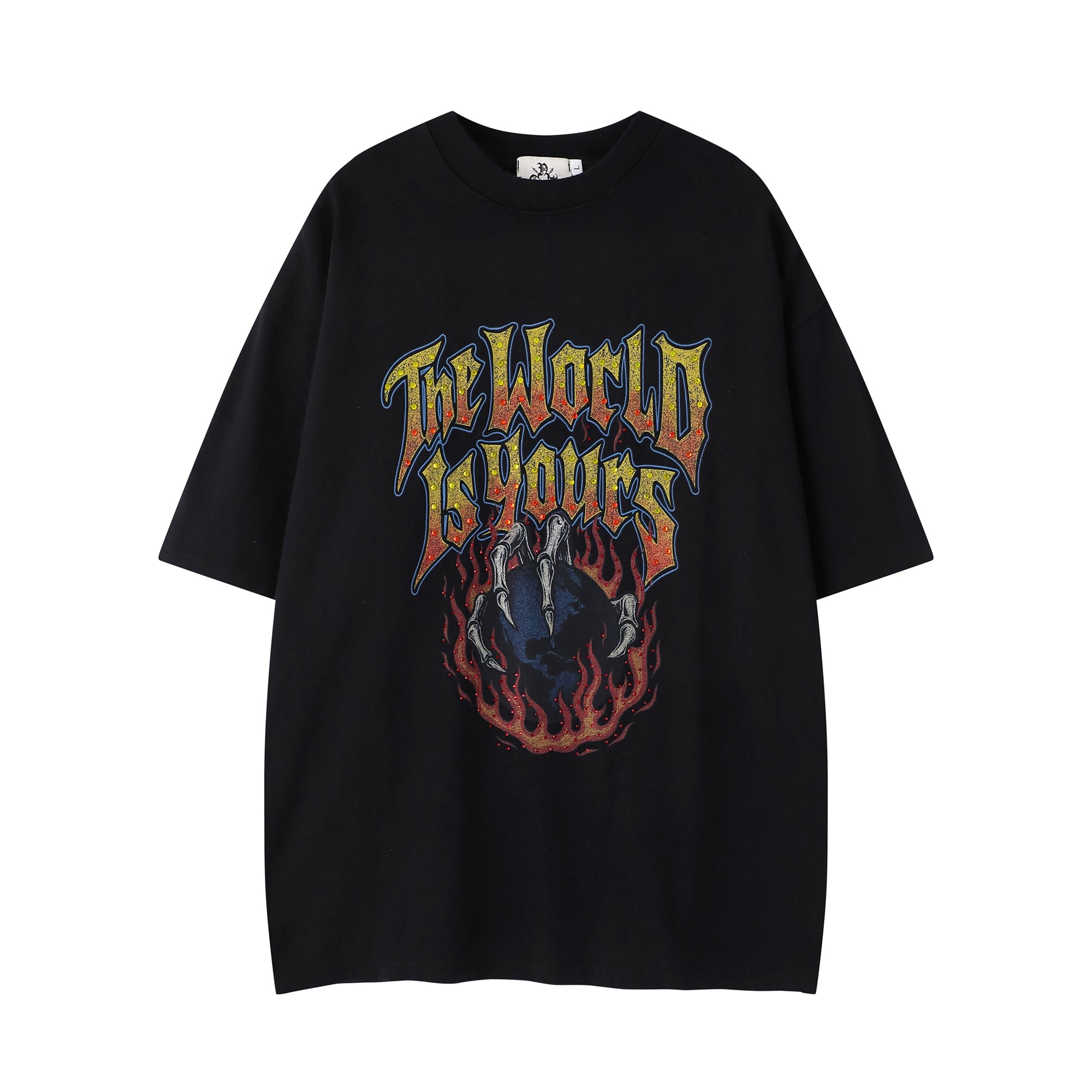 The World is Yours Tee- Black