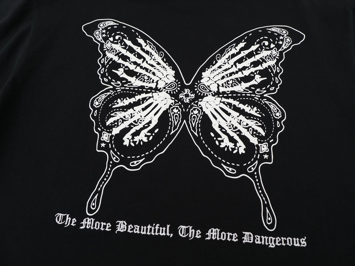 Nokwal Afterglow Butterfly Tee Black