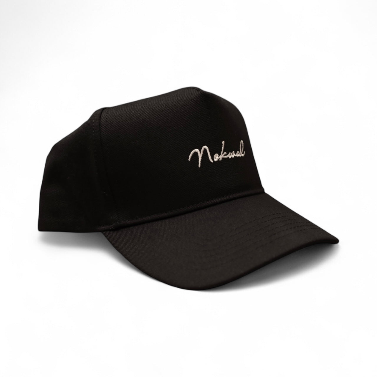 Black/White Signature Trucker Hat