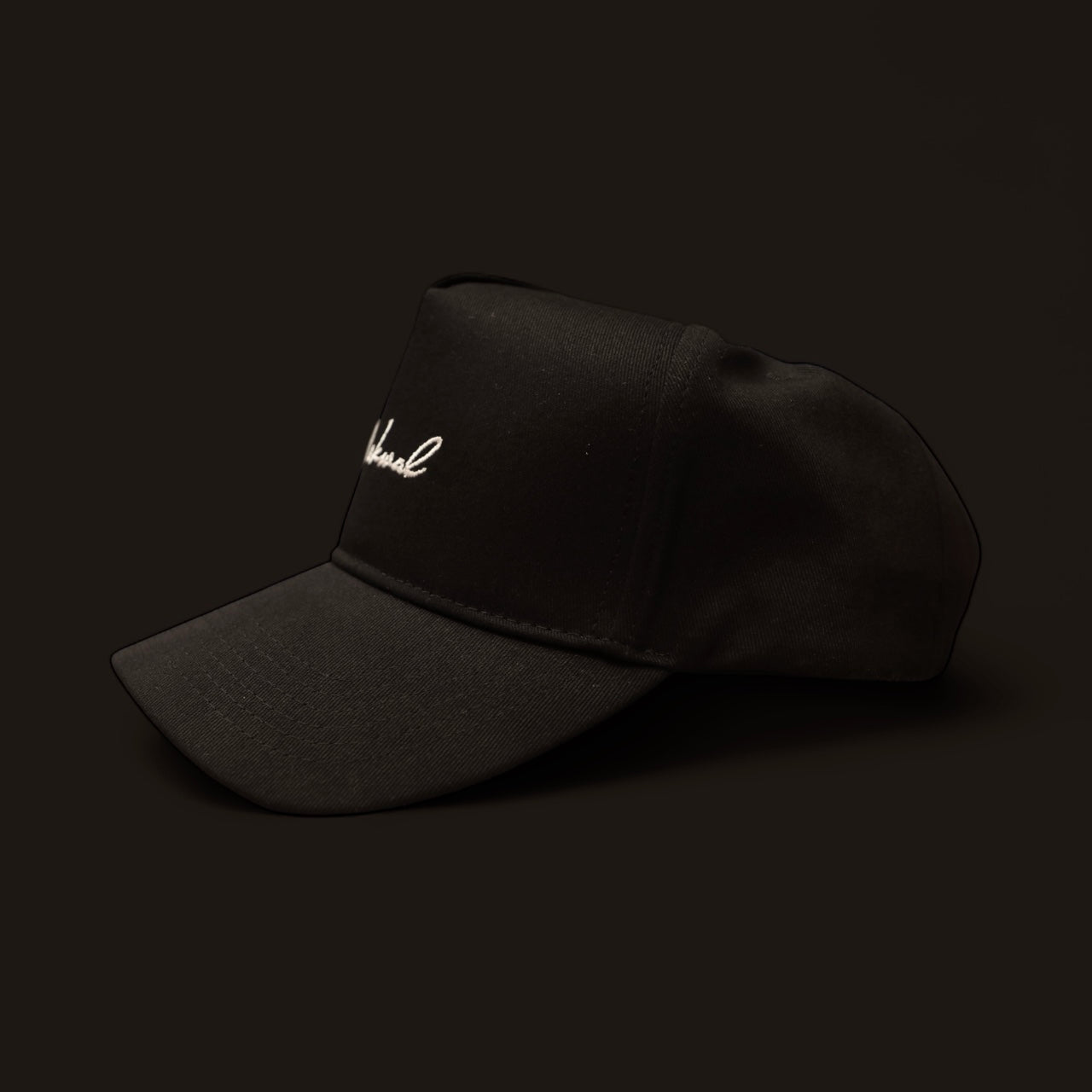 Black/White Signature Trucker Hat