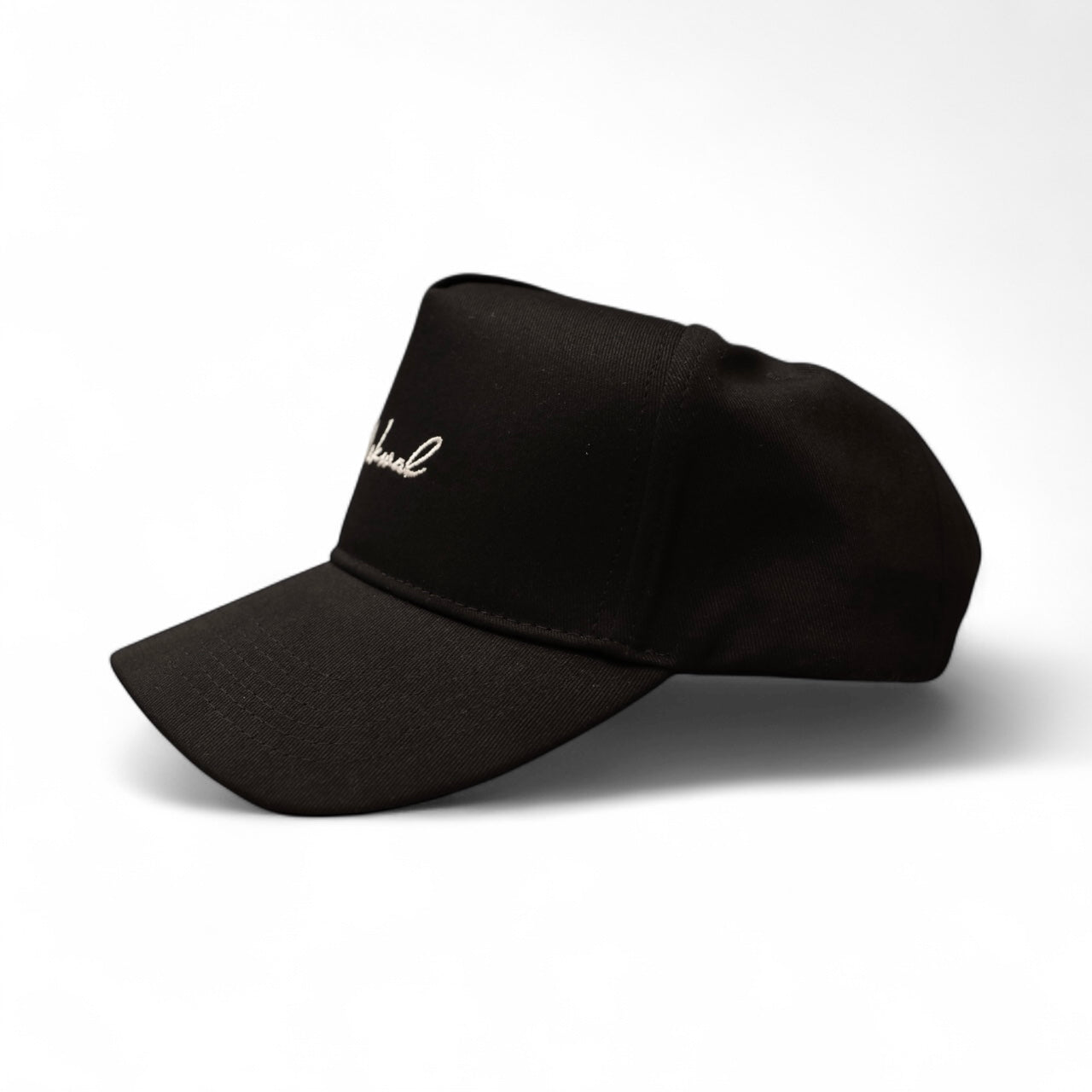 Black/White Signature Trucker Hat