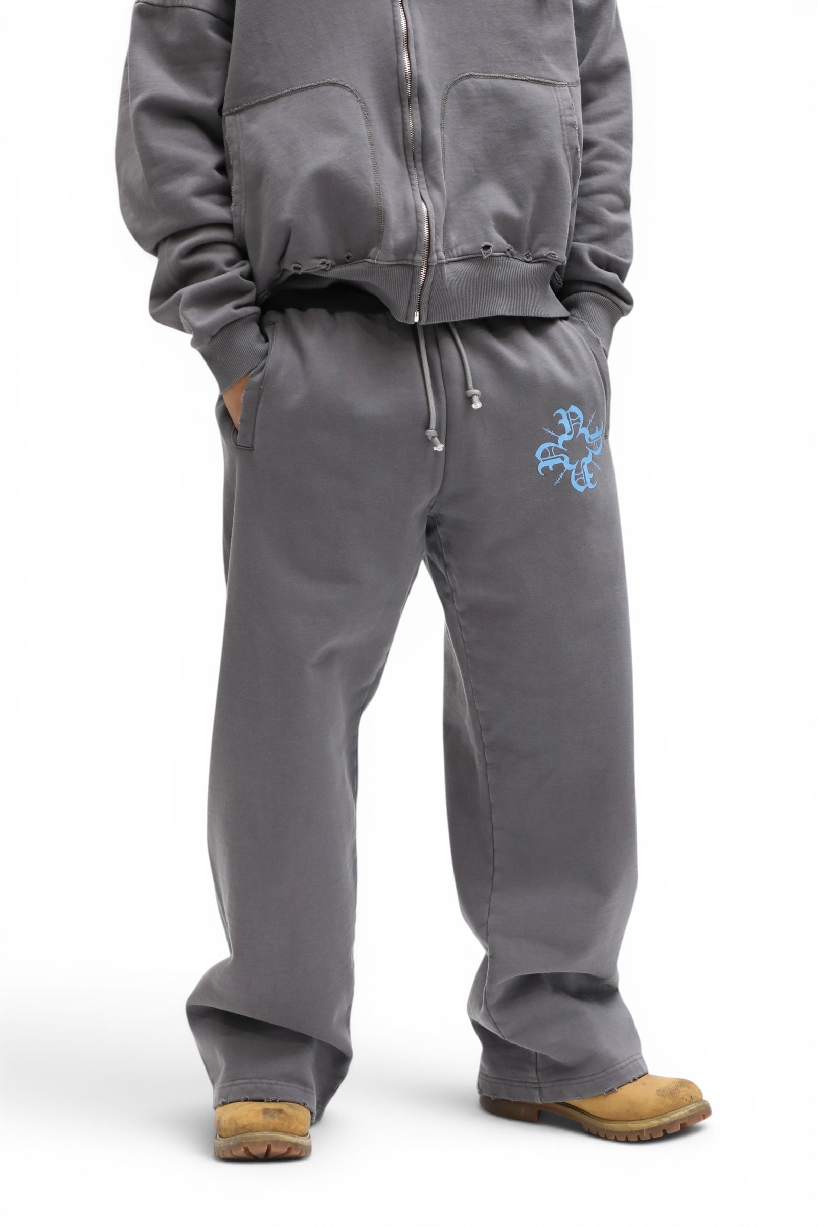 Essential Washed Monogram Sweats