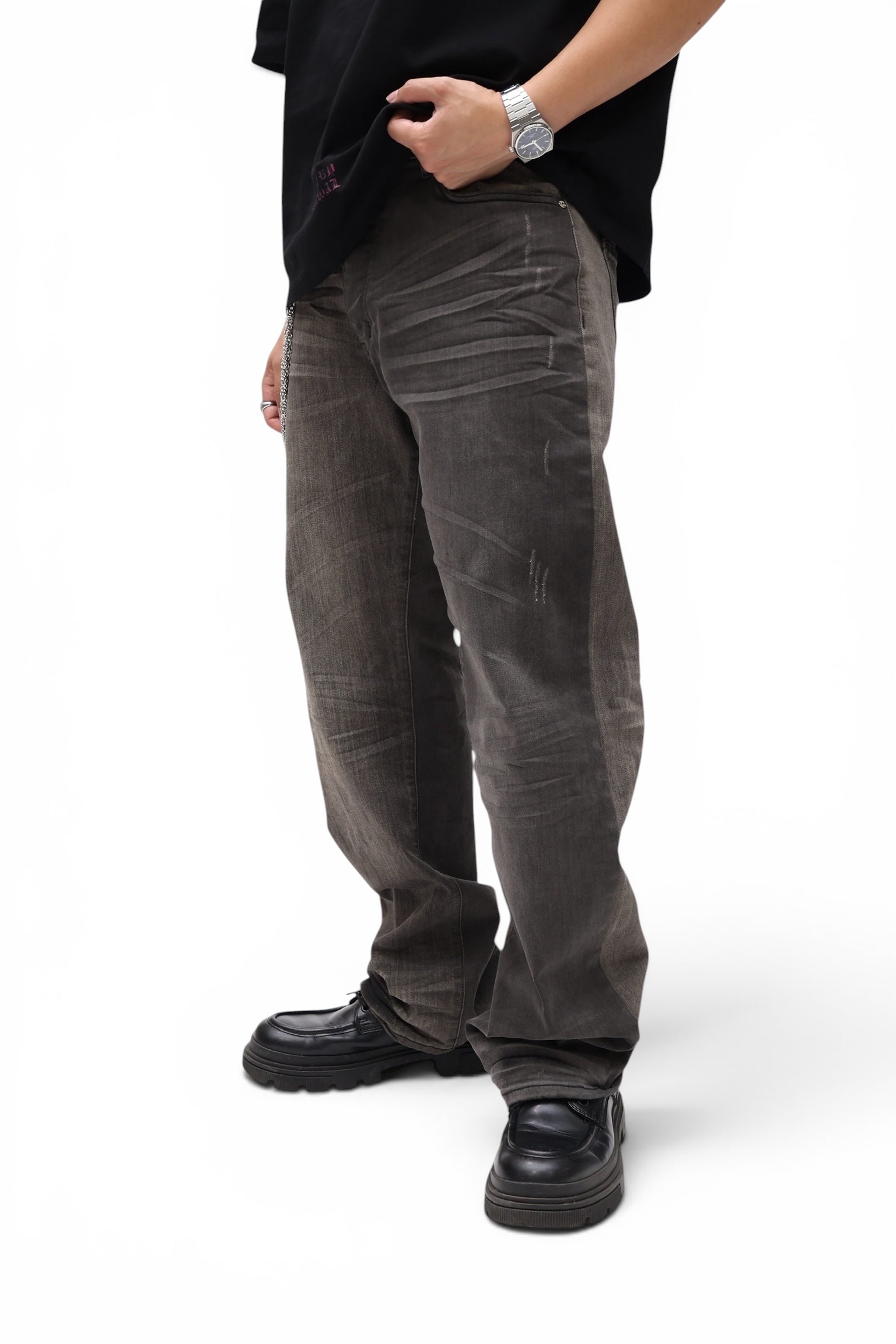50 Shades Of Grey Straight Leg Denim