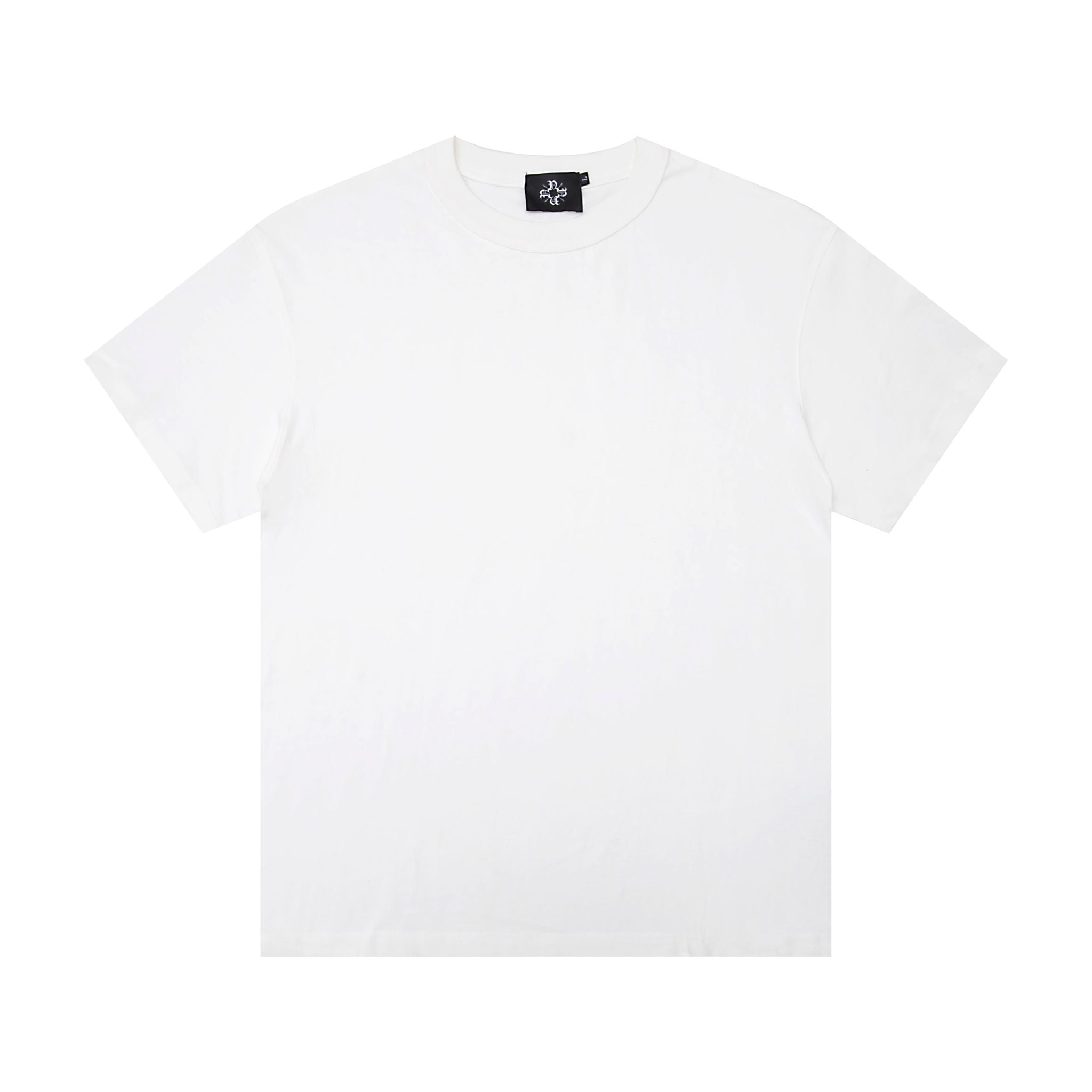 320 Reverse Collar Heavy Cotton T-Shirt - White