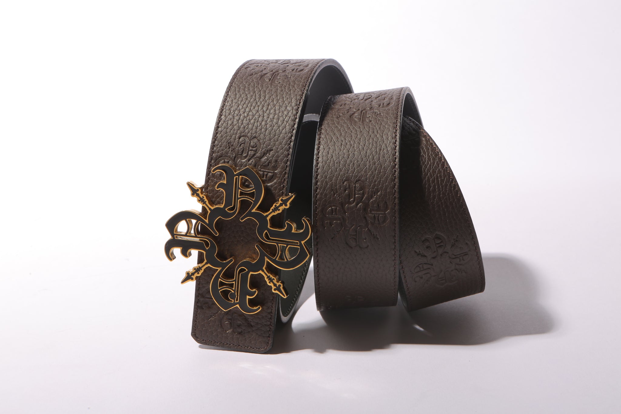 Brown Monogram 40MM Leather Belt