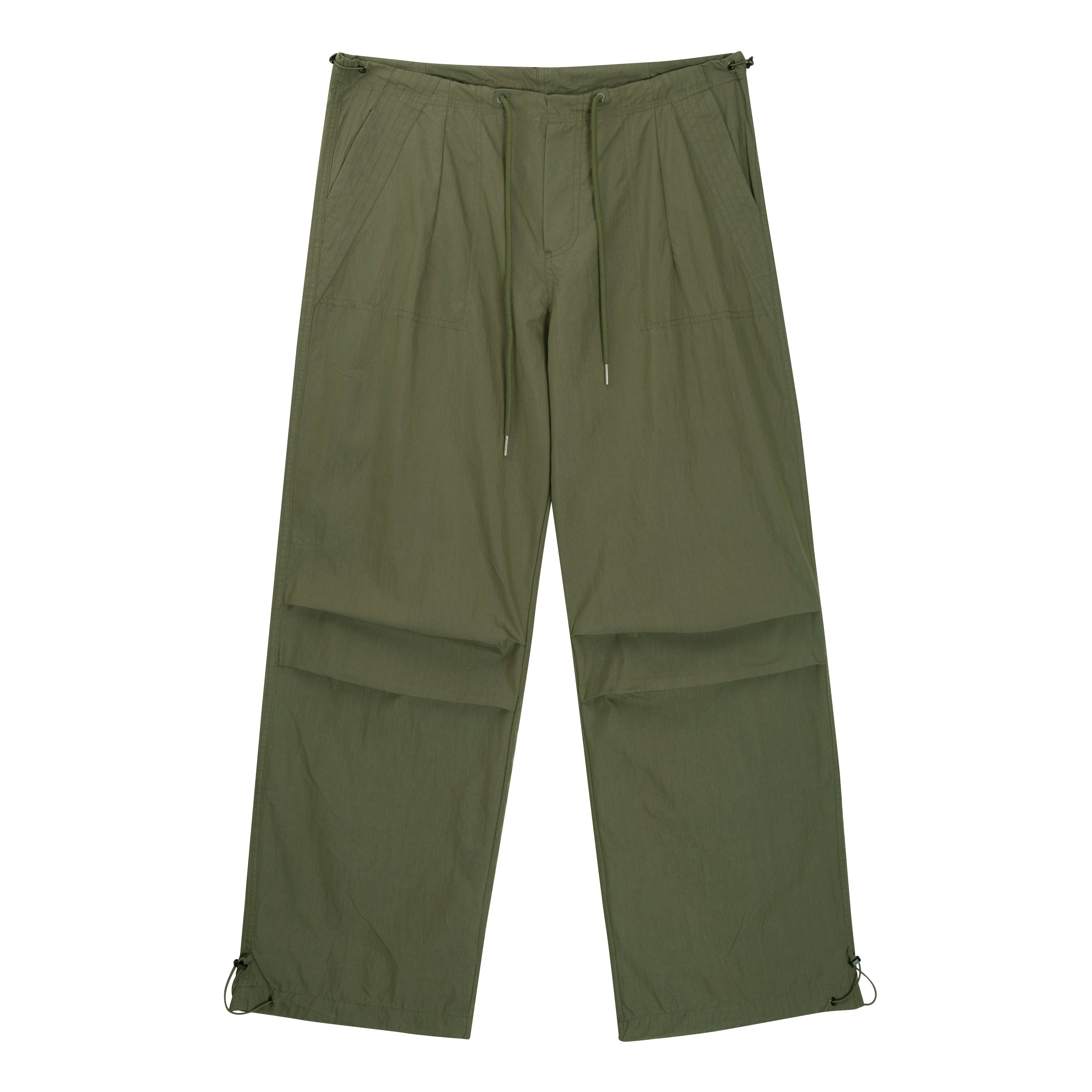 Tech Baggy Trousers - Olive