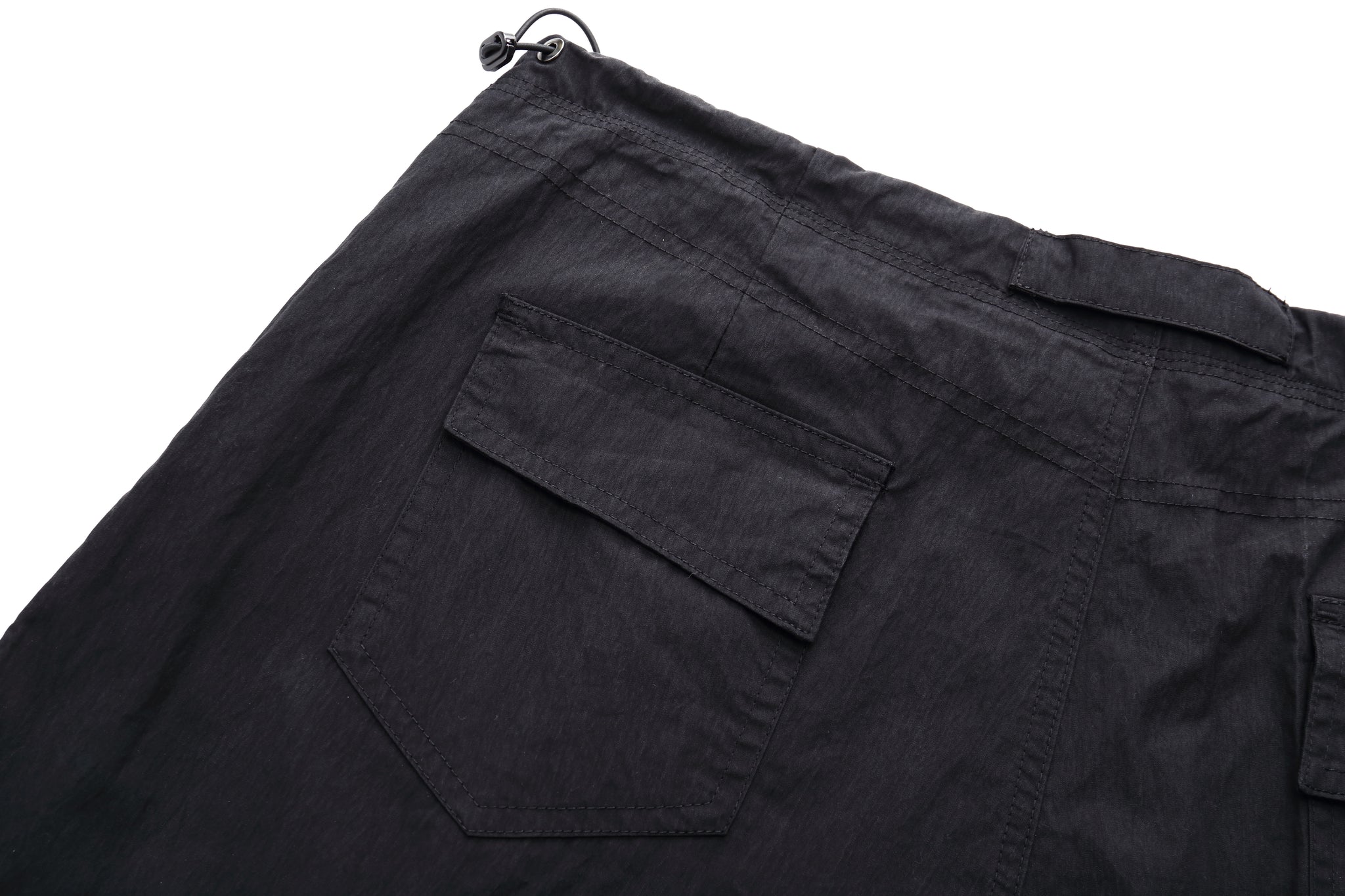 Tech Baggy Trousers - Black