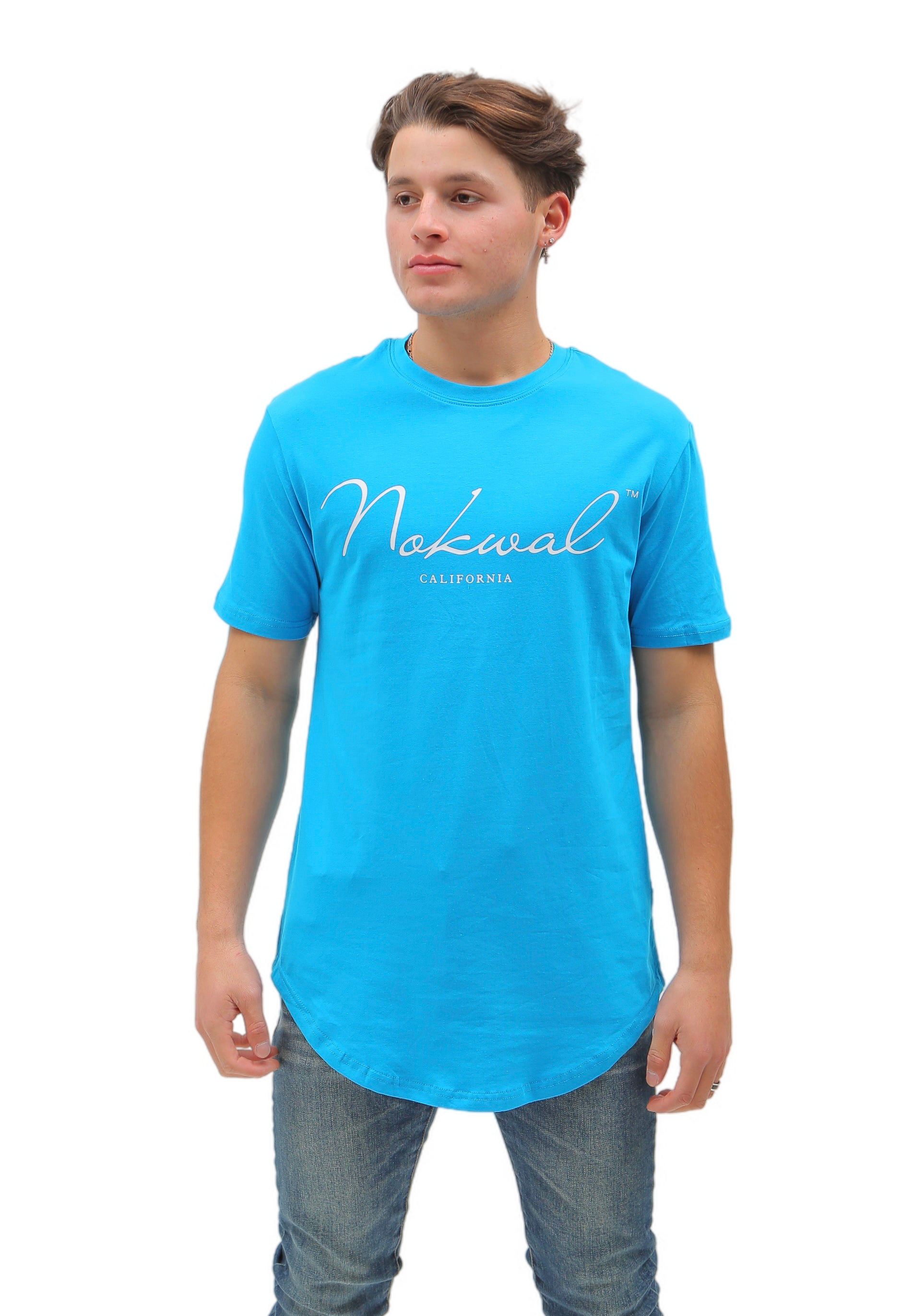 Light Blue/White Nokwal Signature T-Shirt