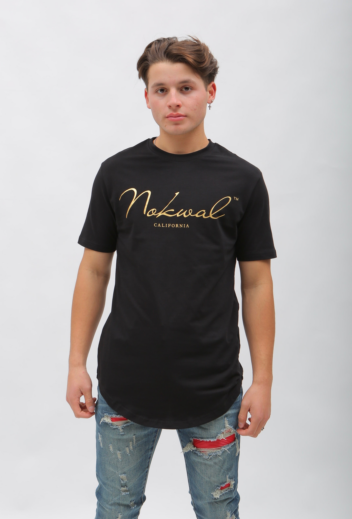 Black/Gold Nokwal Signature T-Shirt