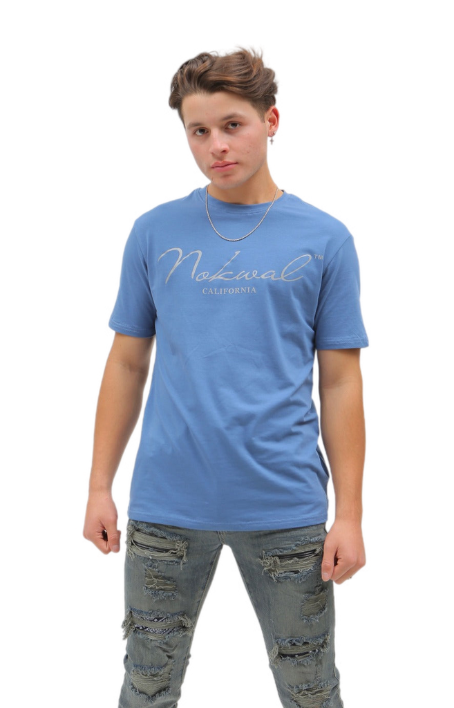 Reflective 3M Signature Blue T Shirt