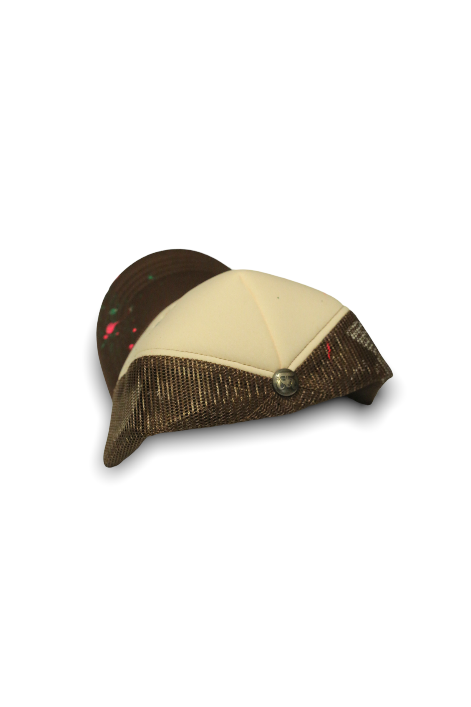 Nokwal Signature Brown Foam Trucker Hat - WITH PAINT