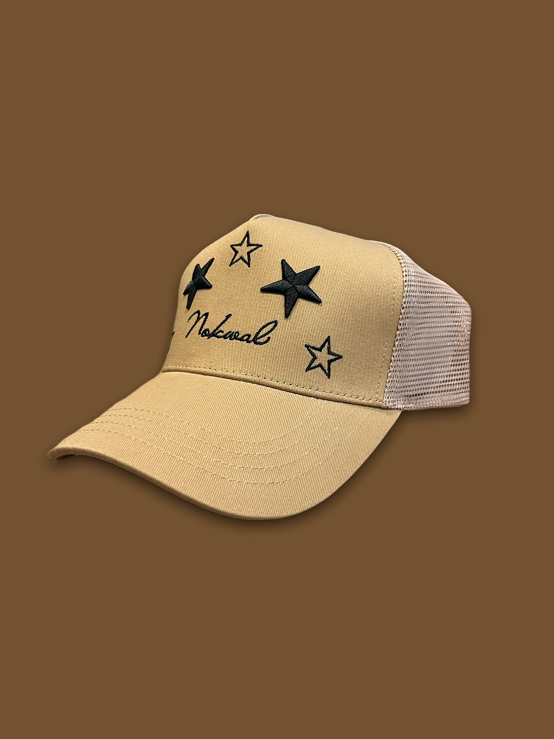 5 Star Trucker Hat - Khaki