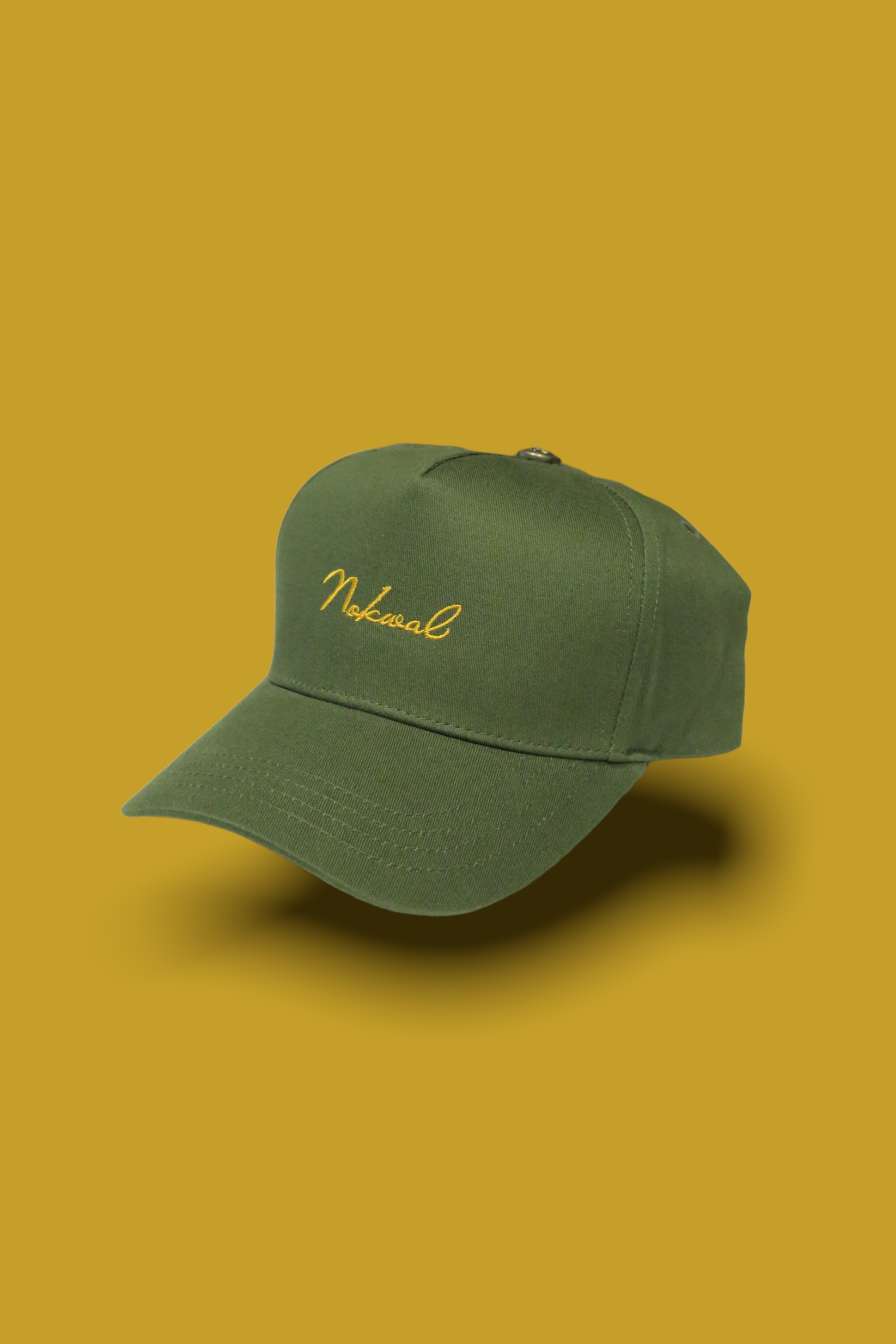 "Nokwal" Signature Strap back - Olive Green