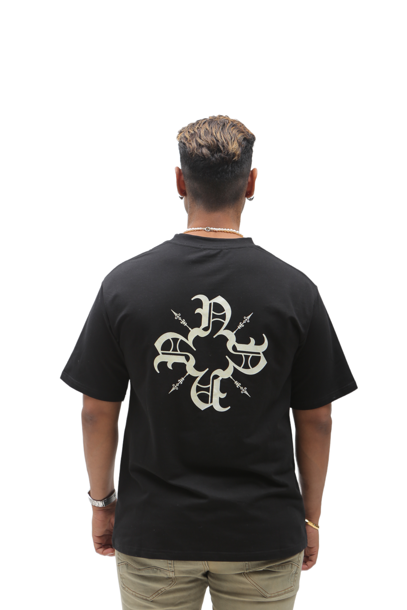 Classic Monogram T-Shirt -Black
