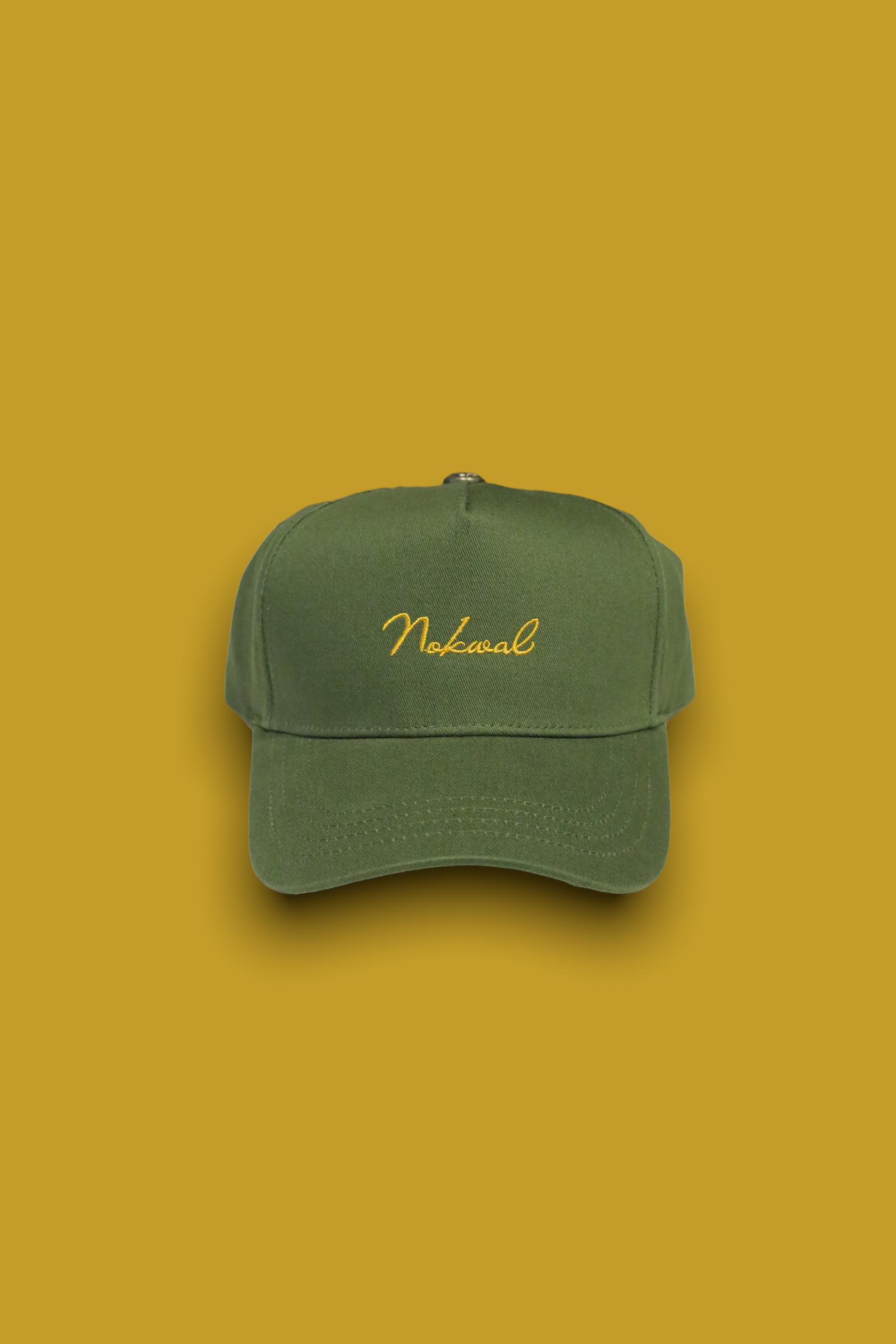 "Nokwal" Signature Strap back - Olive Green