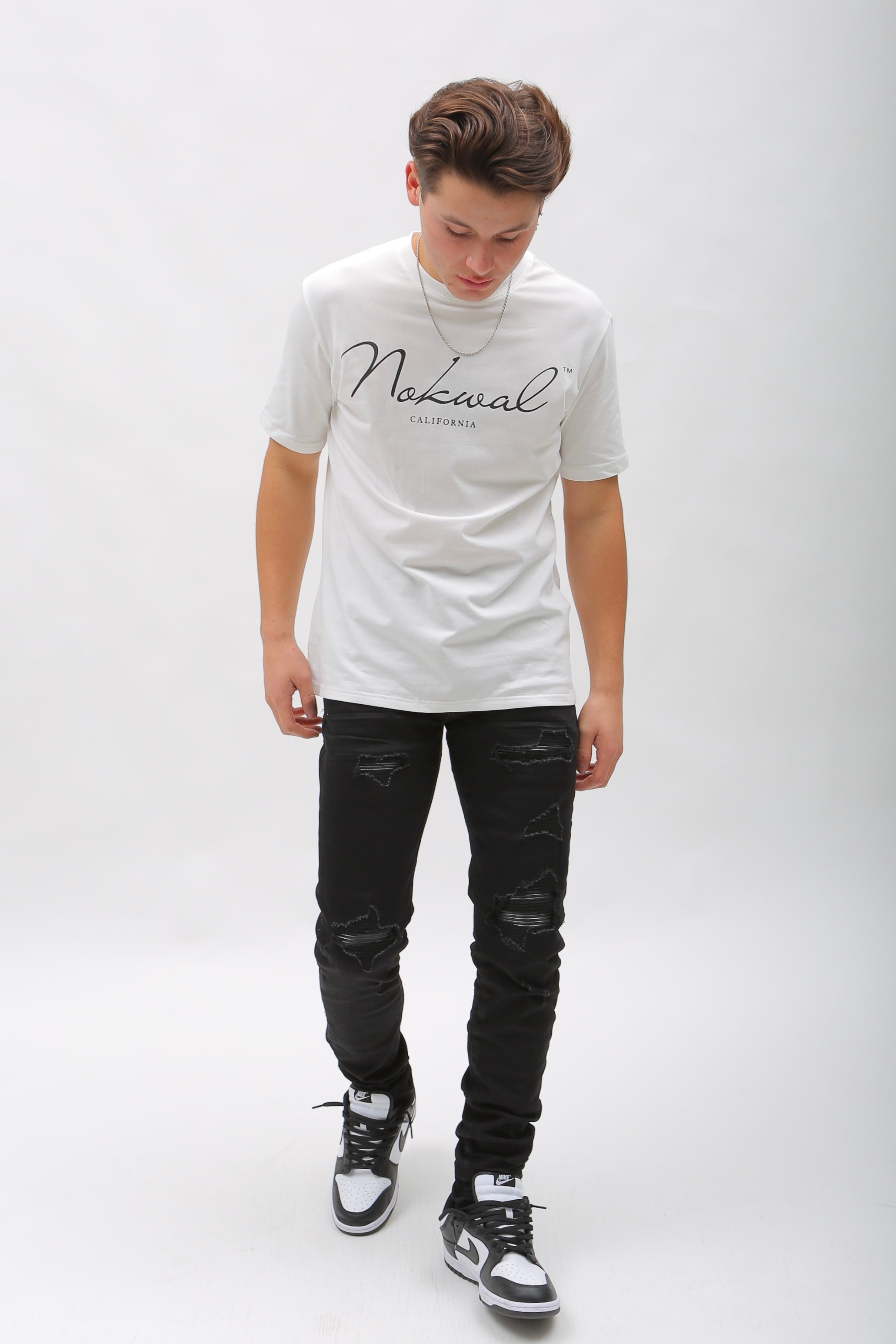 White/Black Signature T-Shirt