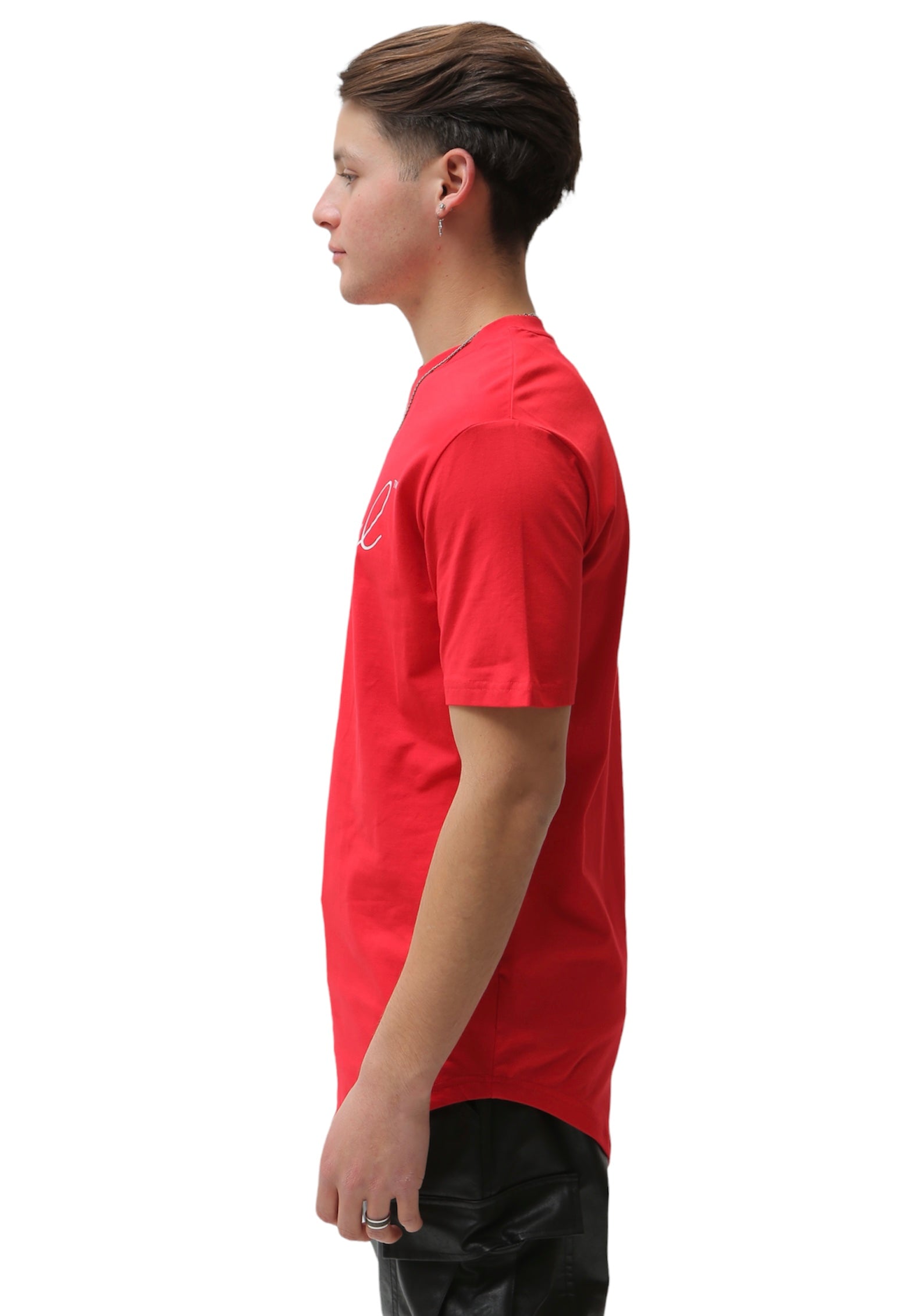 Red T-Shirt w/ White Nokwal Signature