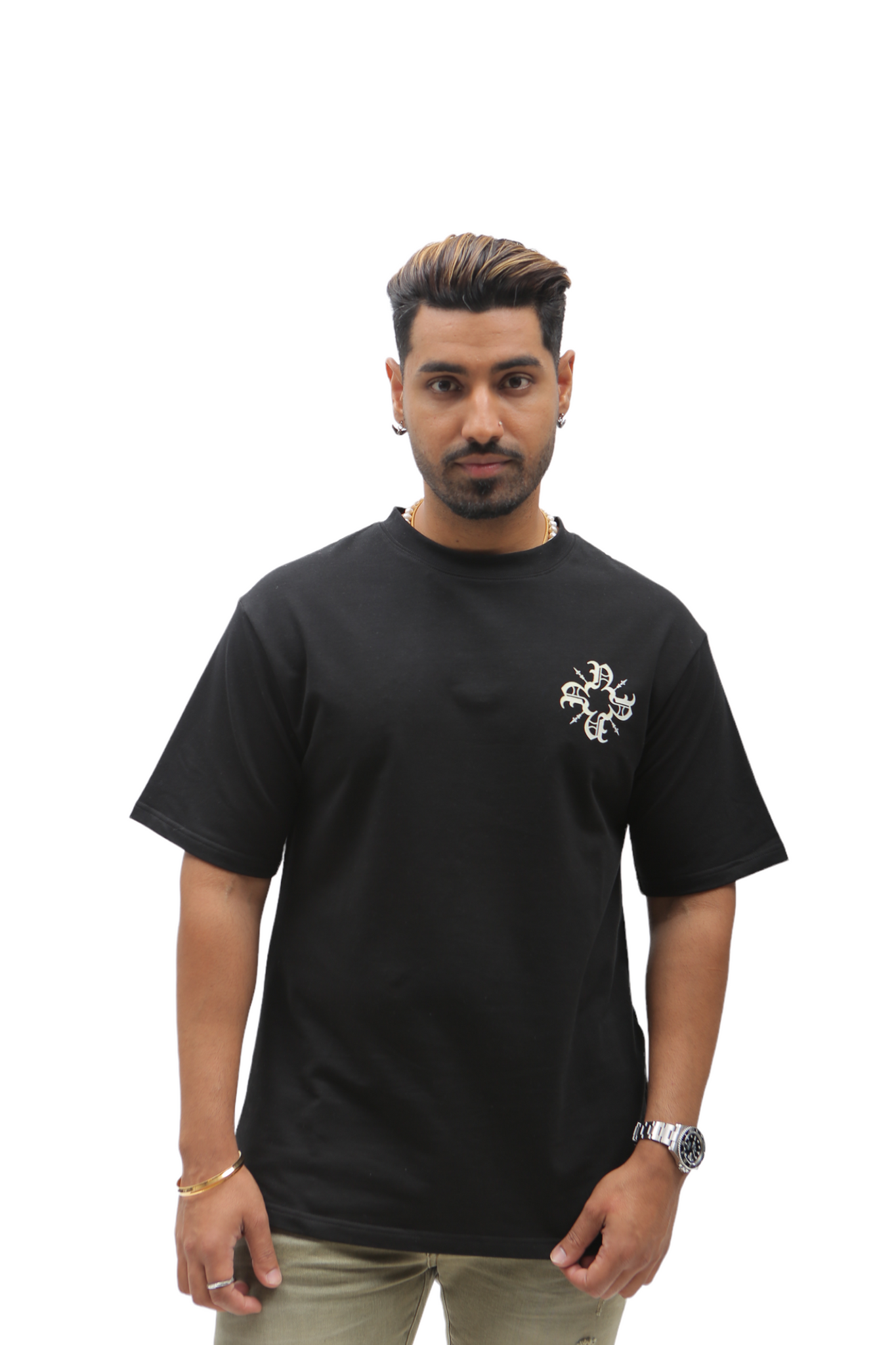 Monogram T-Shirt In Black