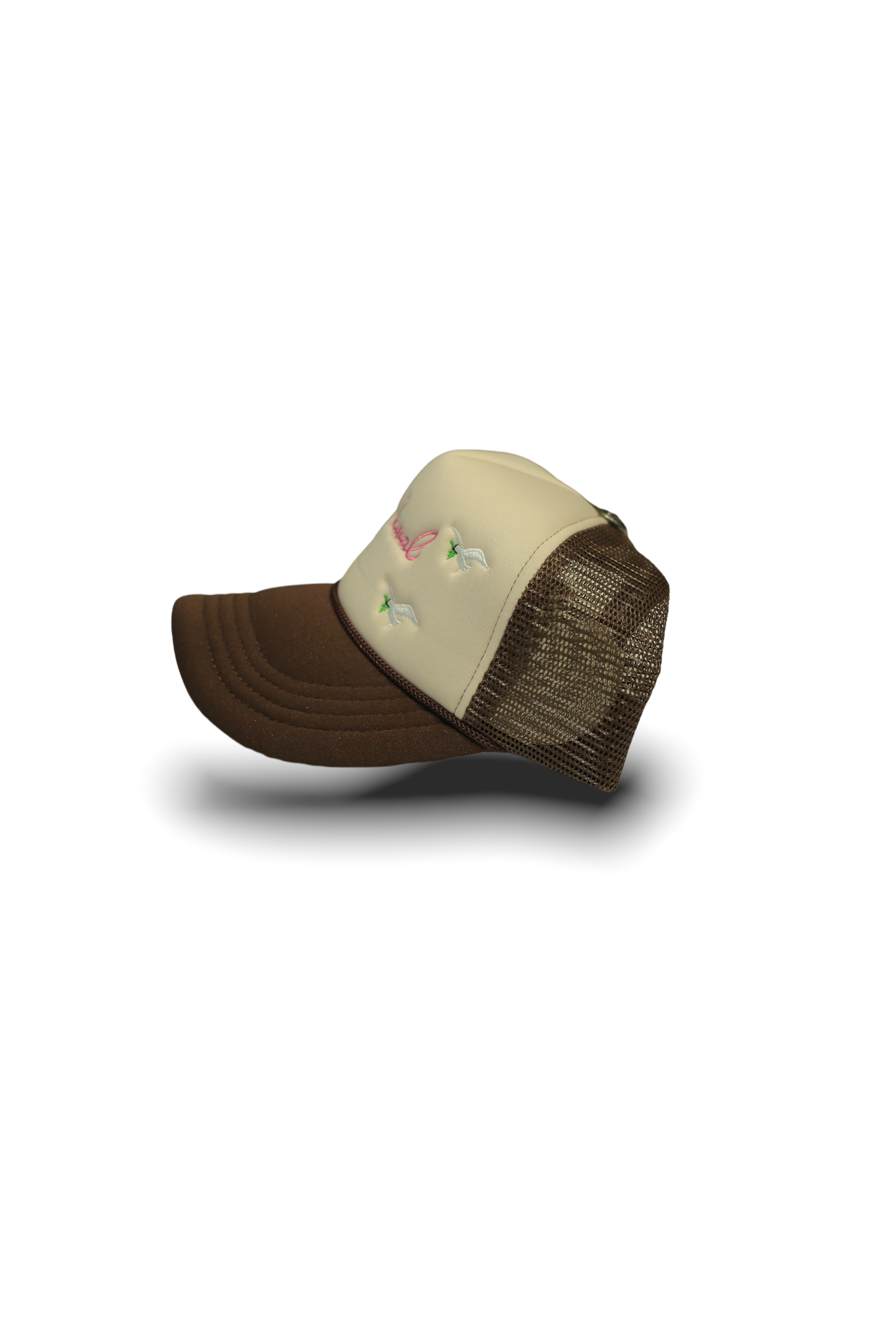 Nokwal Signature Brown Foam Trucker Hat