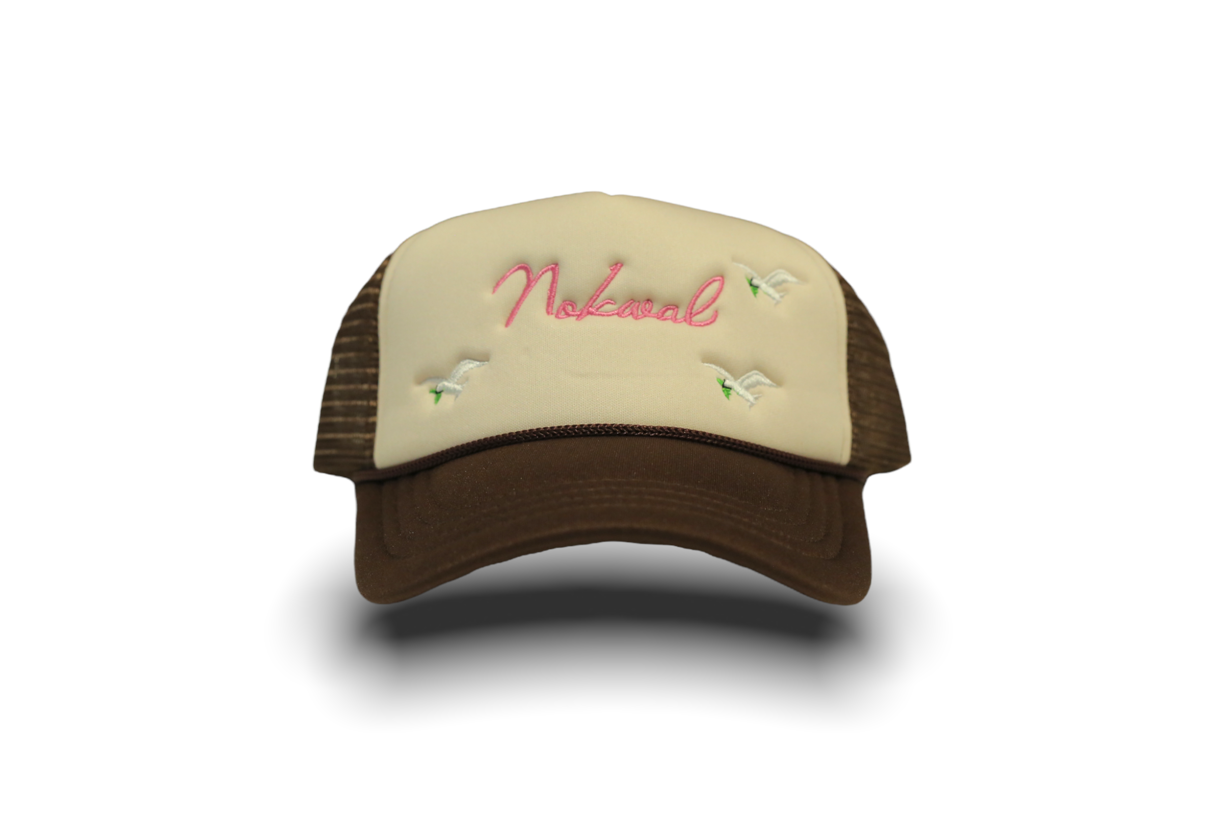 Nokwal Signature Brown Foam Trucker Hat