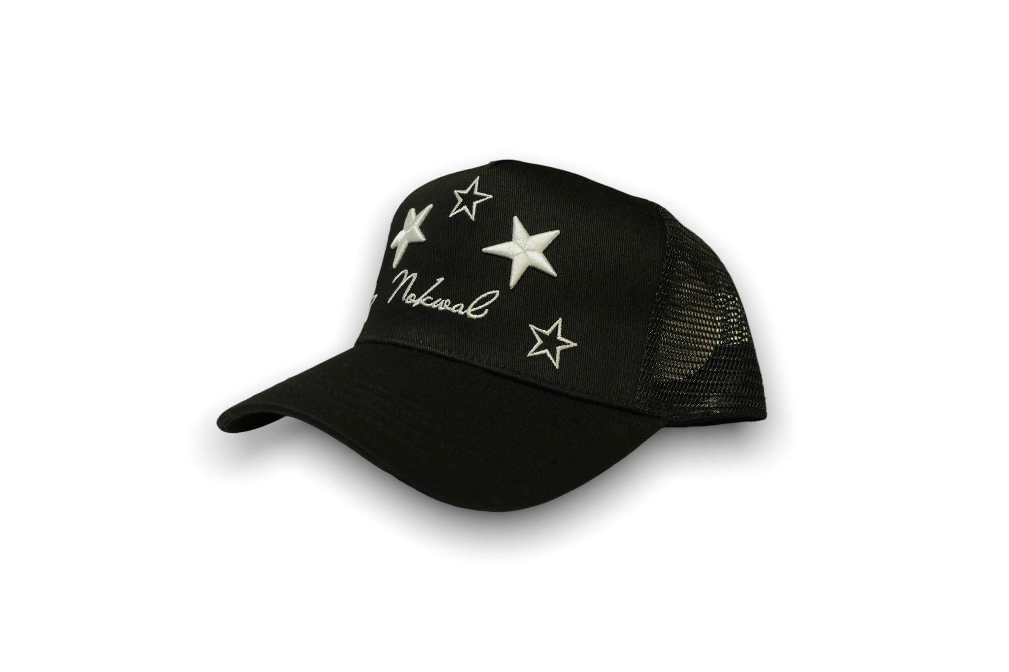 5 Star Trucker Hat - Black