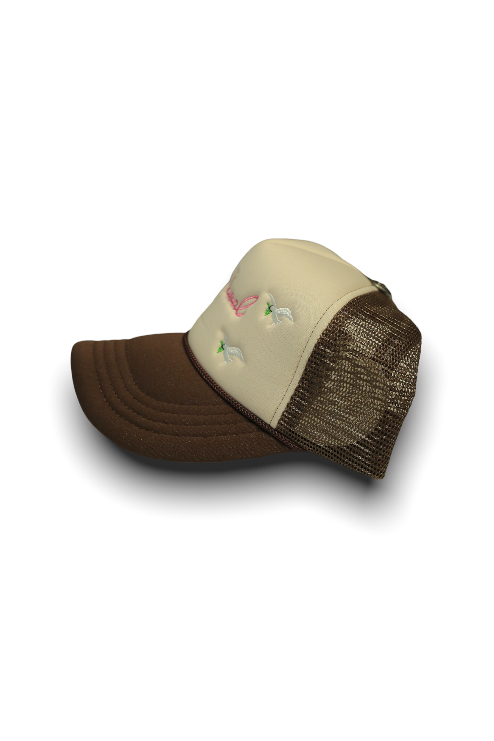 Nokwal Signature Brown Foam Trucker Hat